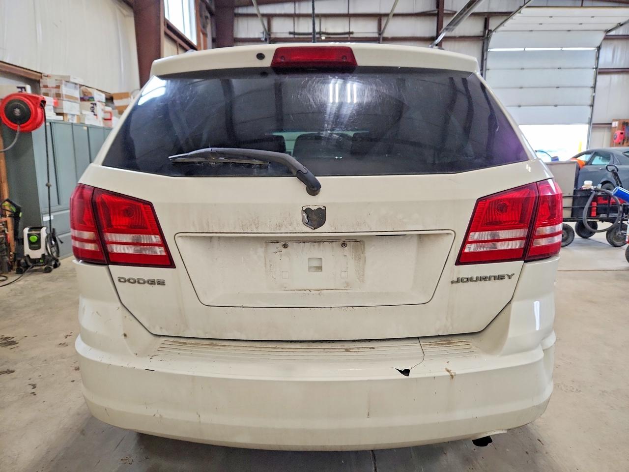 2009 Dodge Journey Se White vin: 3D4GG47B59T530511