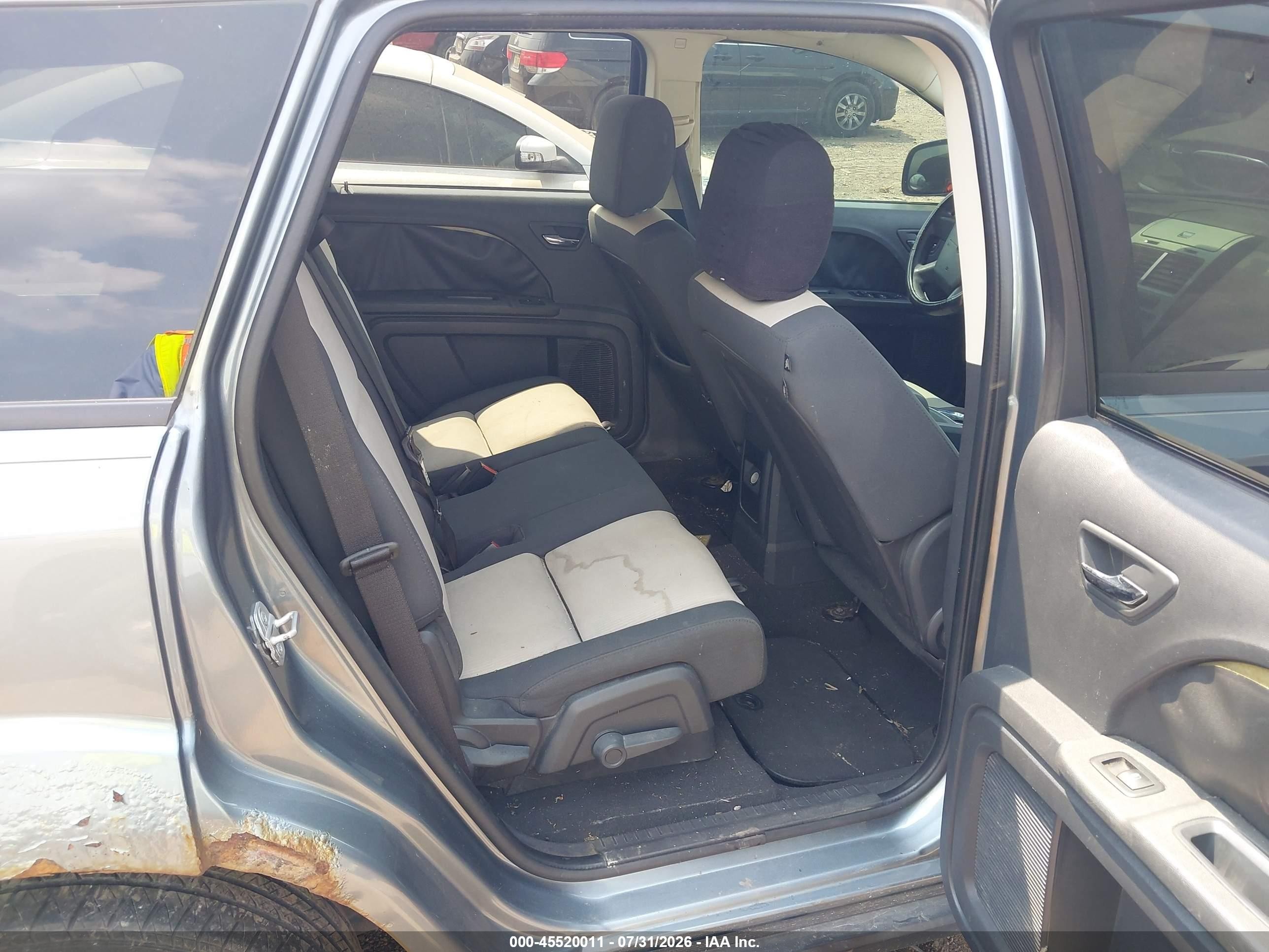 2009 Dodge Journey Se Teal vin: 3D4GG47B99T568971