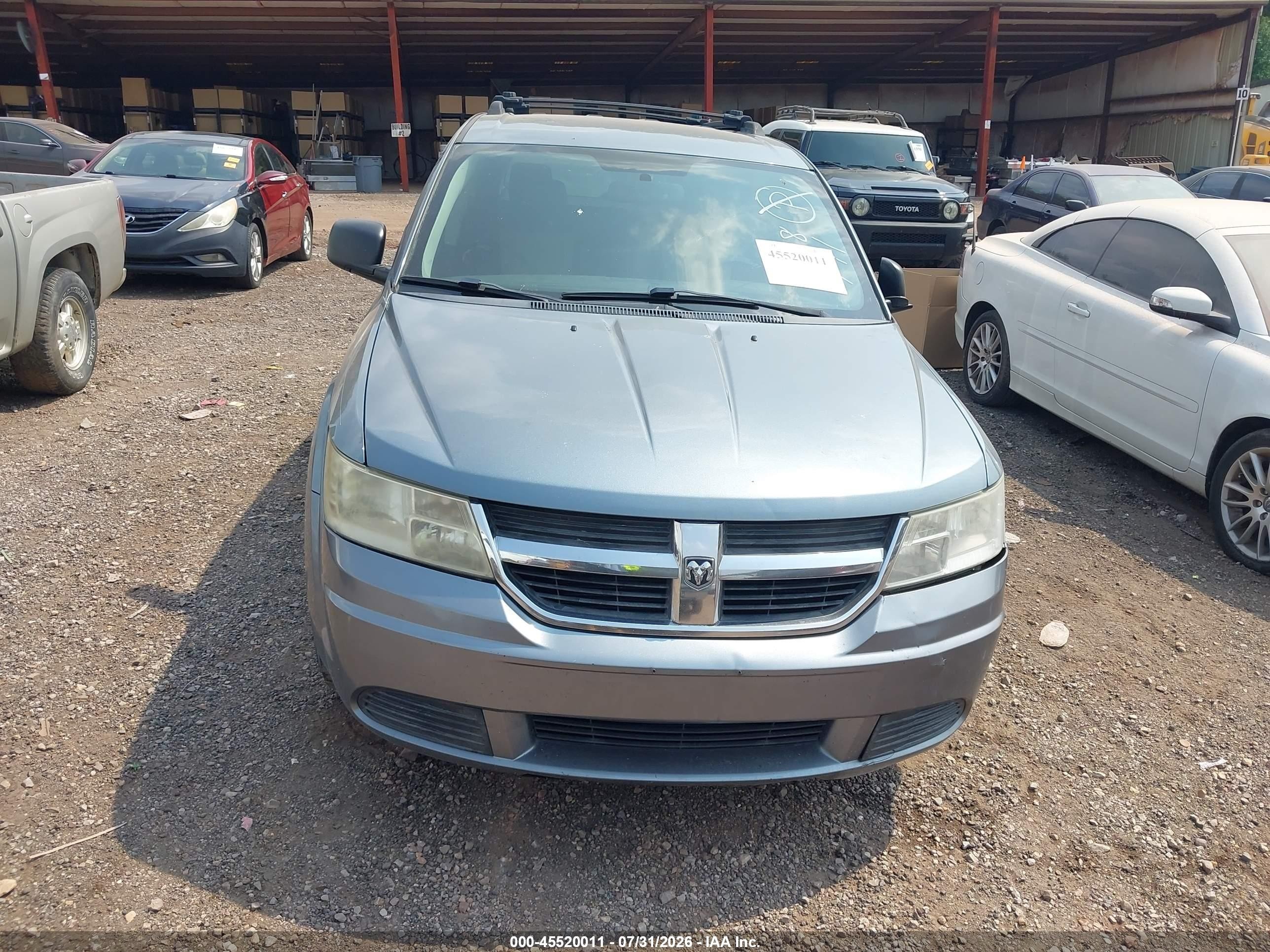 2009 Dodge Journey Se Teal vin: 3D4GG47B99T568971