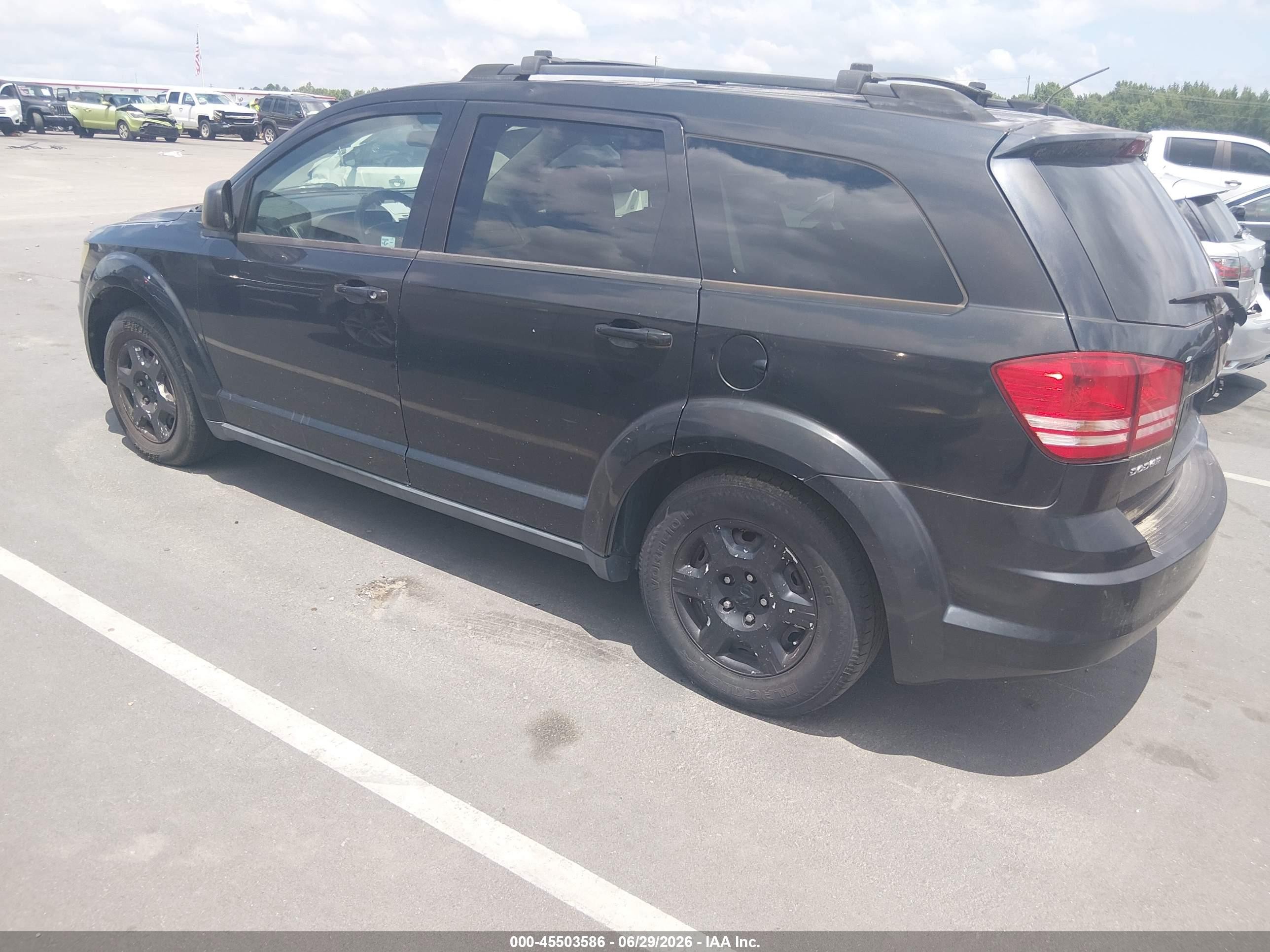 2009 Dodge Journey Se Black vin: 3D4GG47BX9T515065