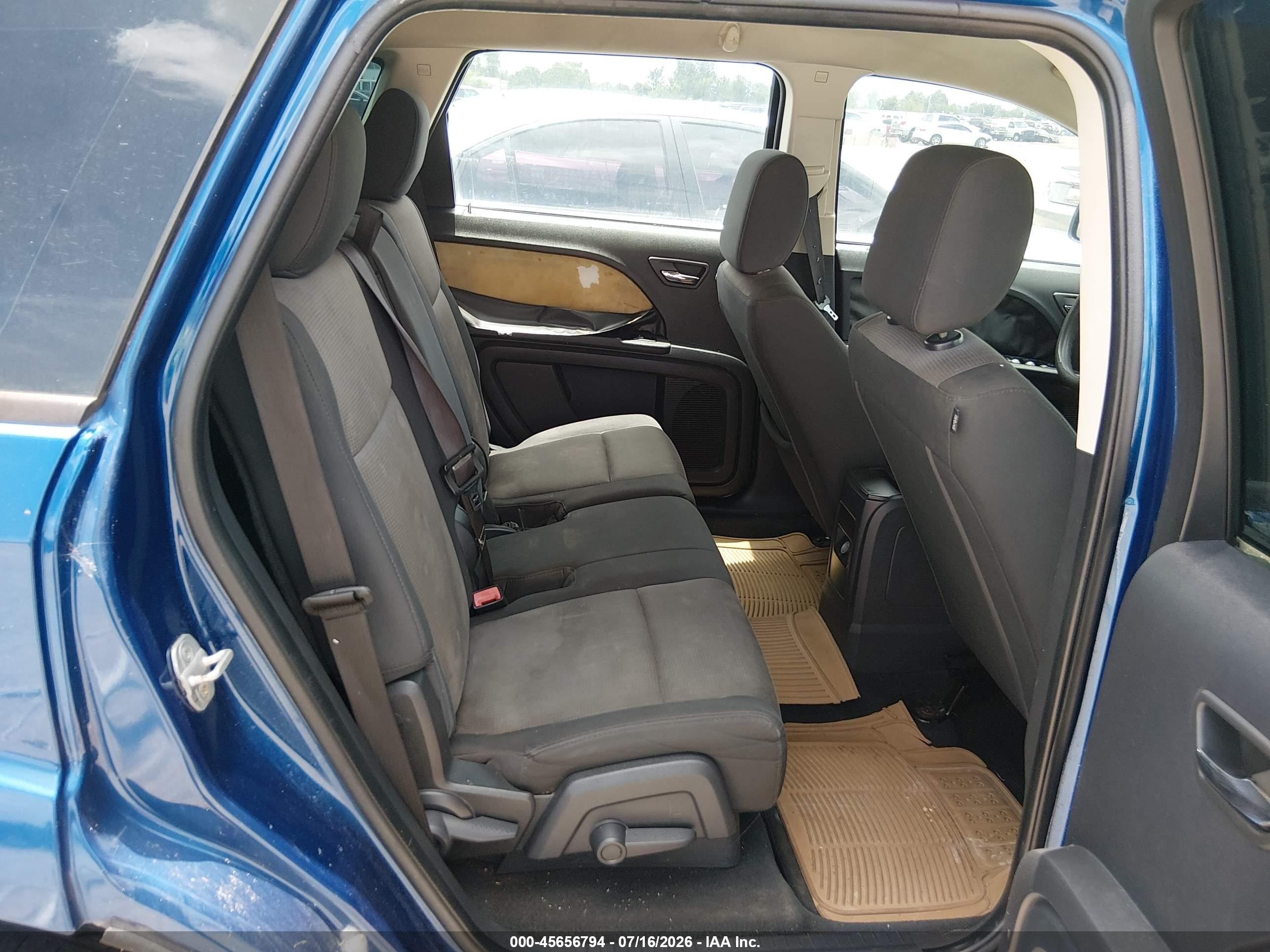 2009 Dodge Journey Se Blue vin: 3D4GG47BX9T545666
