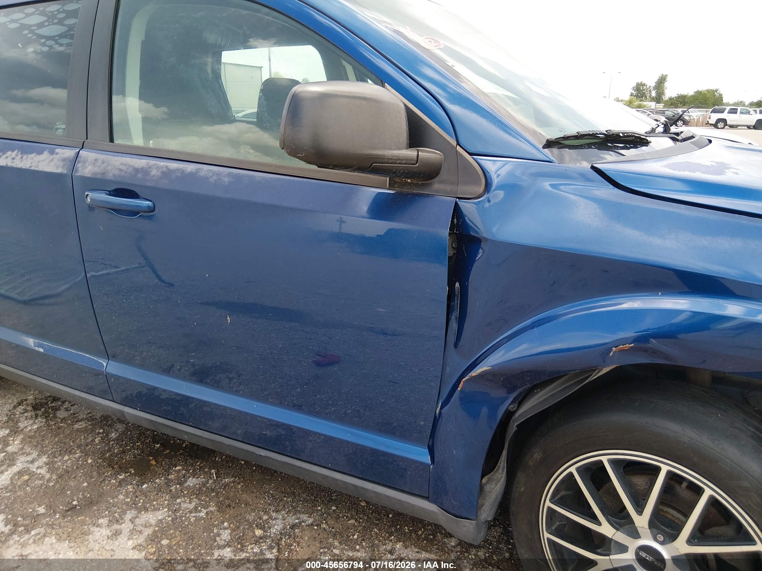 2009 Dodge Journey Se Blue vin: 3D4GG47BX9T545666
