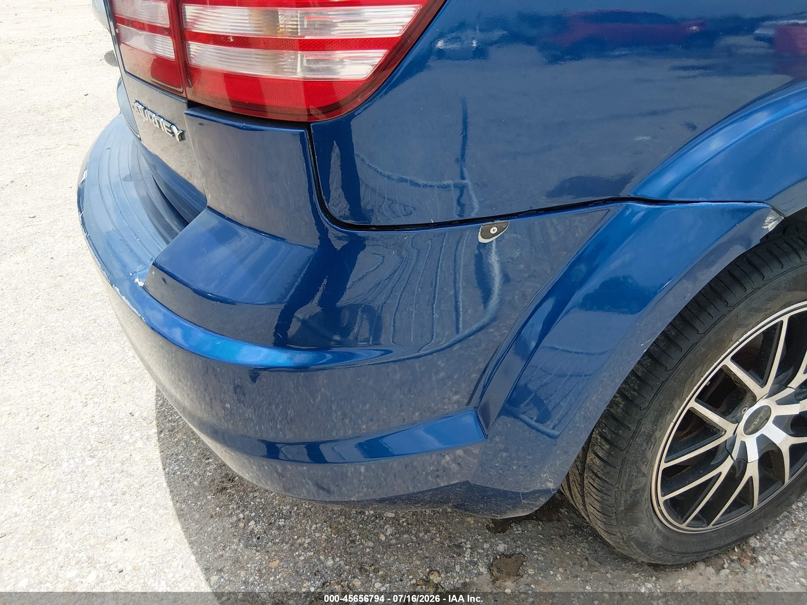 2009 Dodge Journey Se Blue vin: 3D4GG47BX9T545666