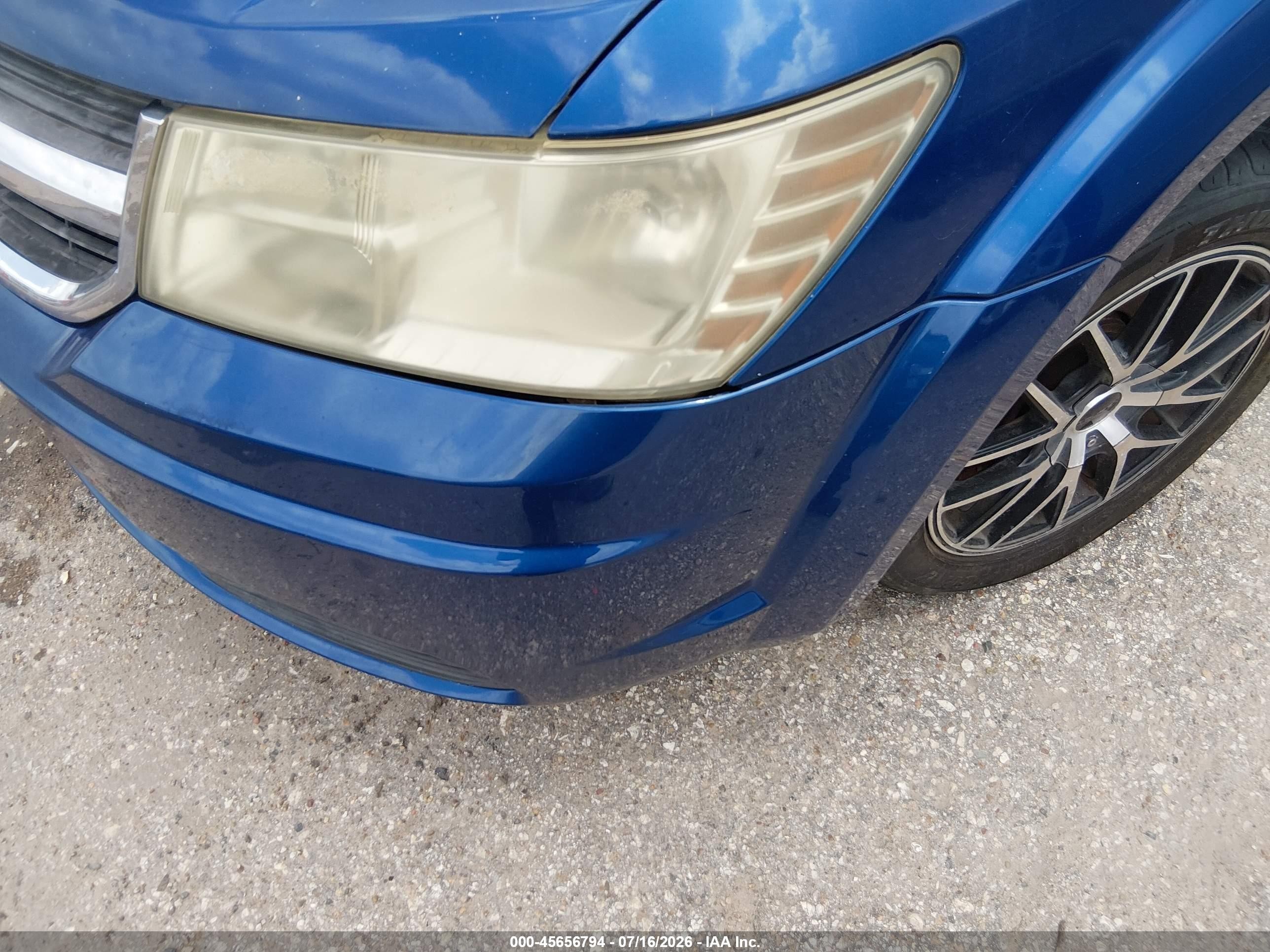 2009 Dodge Journey Se Blue vin: 3D4GG47BX9T545666