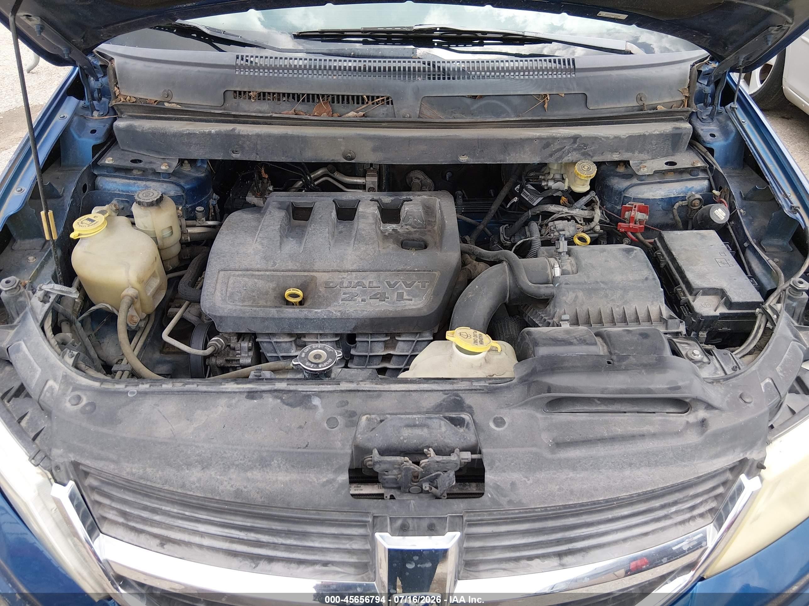 2009 Dodge Journey Se Blue vin: 3D4GG47BX9T545666