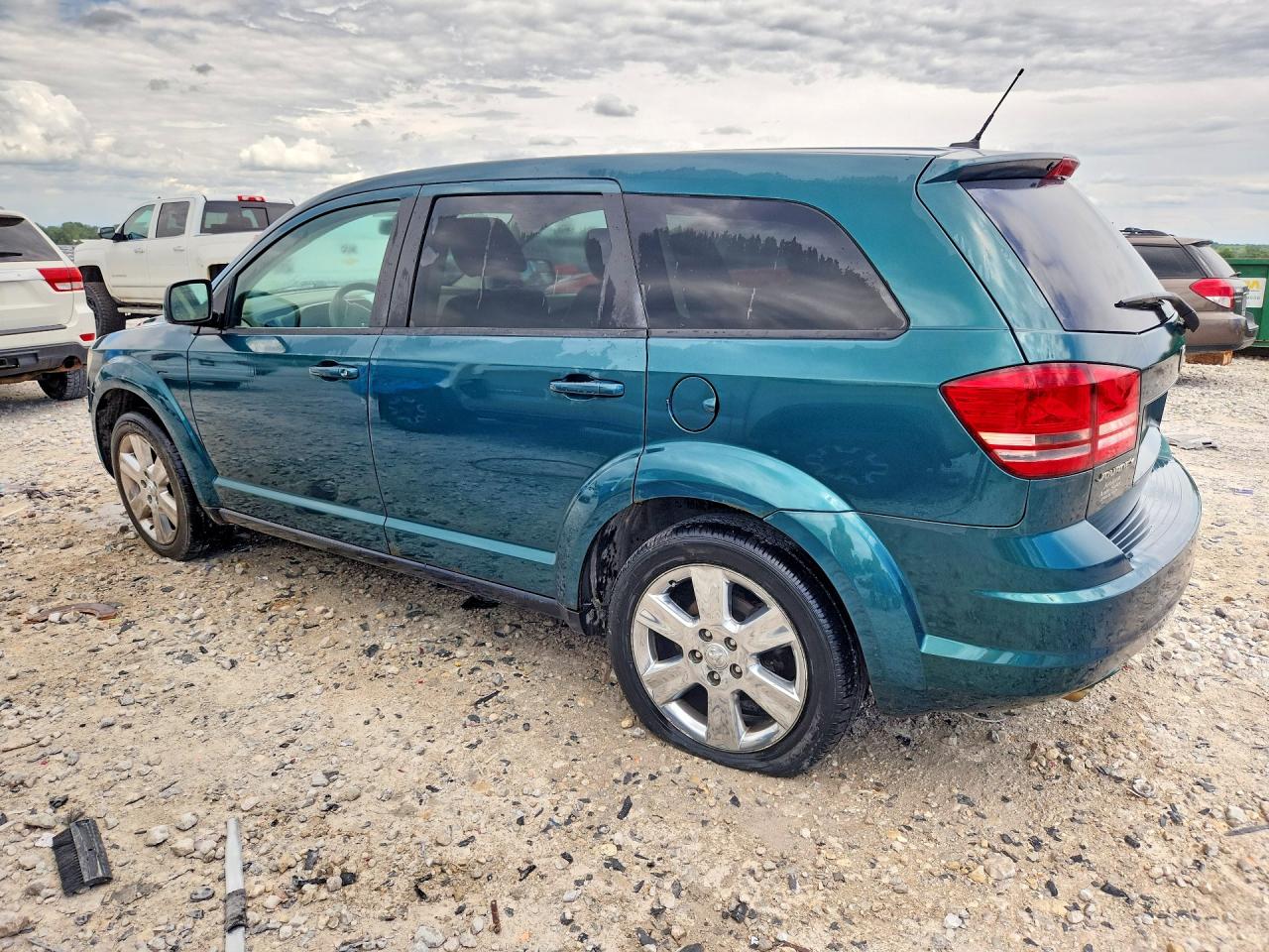 2009 Dodge Journey Sxt Blue vin: 3D4GG57V09T212635