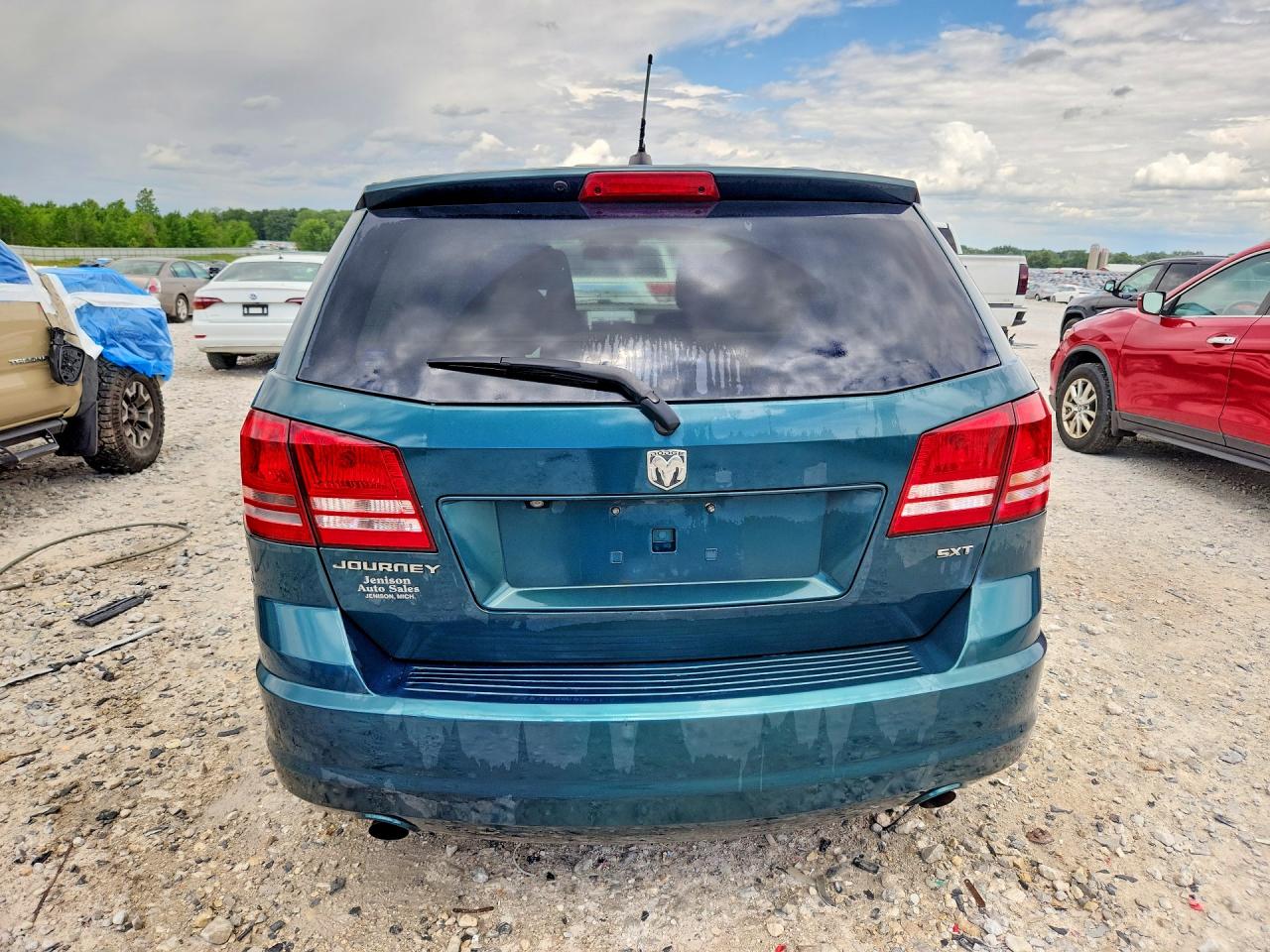 2009 Dodge Journey Sxt Blue vin: 3D4GG57V09T212635