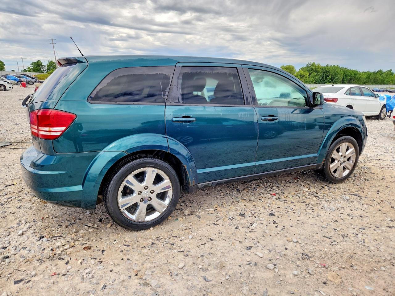 2009 Dodge Journey Sxt Blue vin: 3D4GG57V09T212635