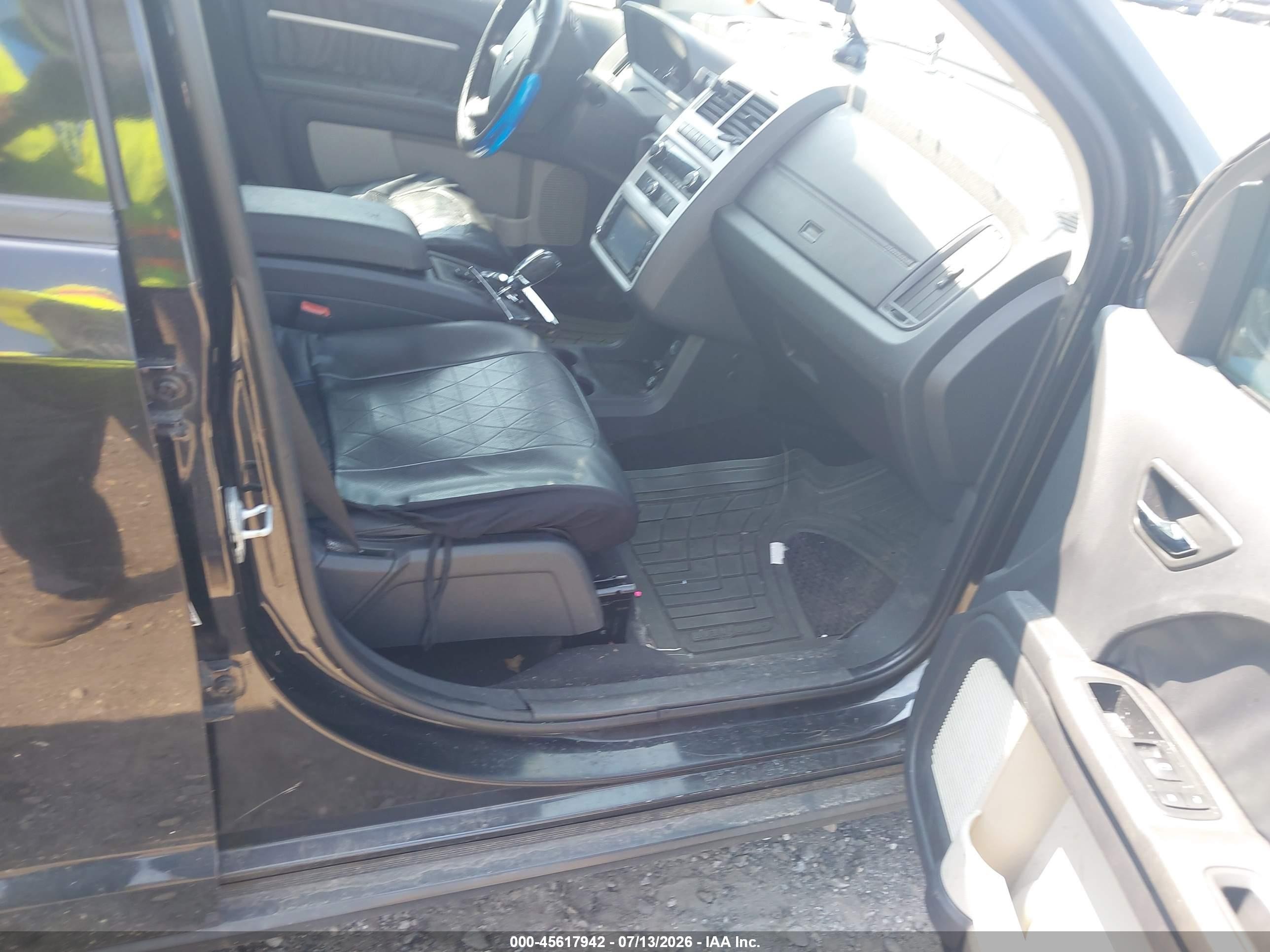 2009 Dodge Journey Sxt Черный vin: 3D4GG57V09T237874