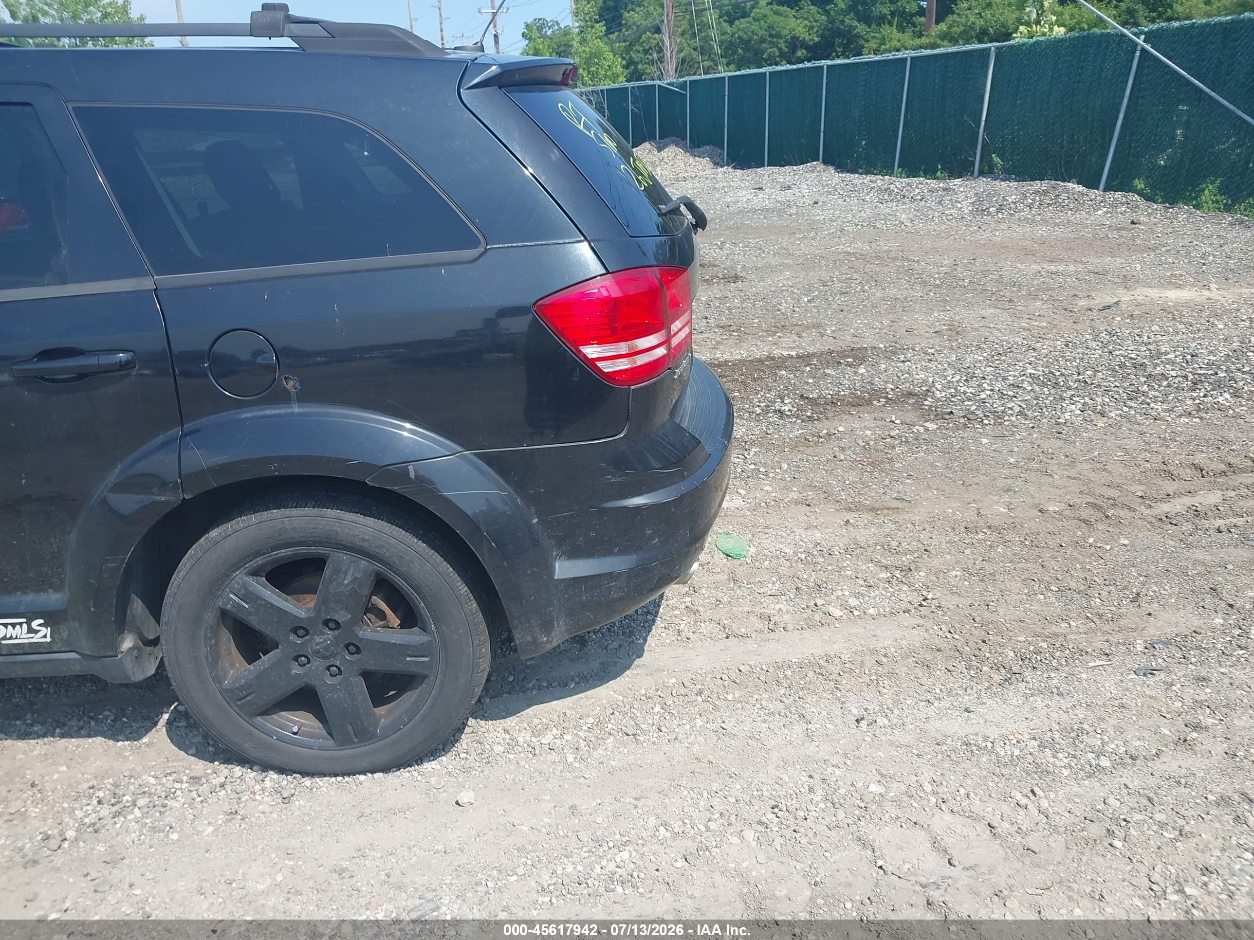 2009 Dodge Journey Sxt Черный vin: 3D4GG57V09T237874