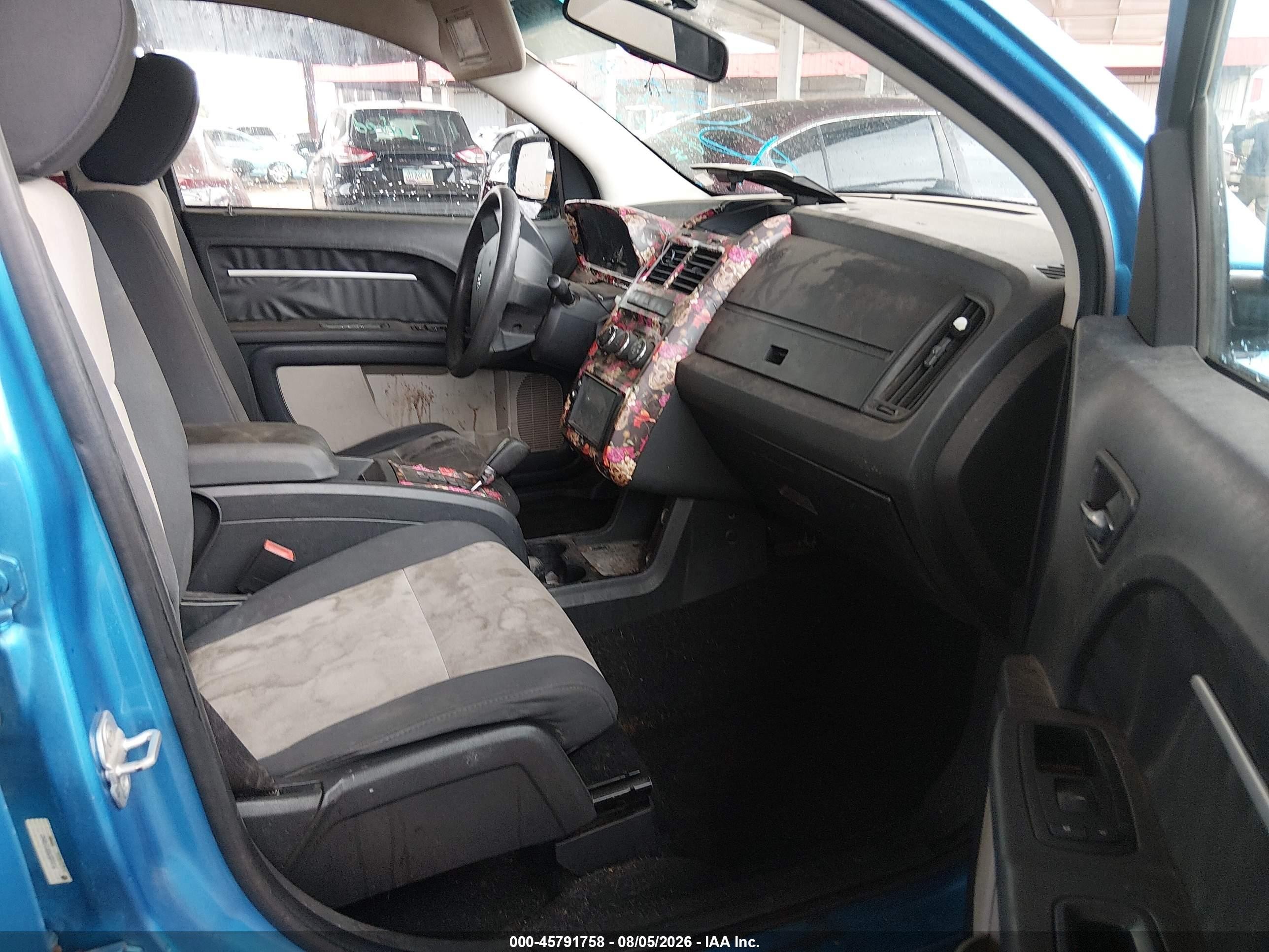 2009 Dodge Journey Sxt Blue vin: 3D4GG57V09T549547