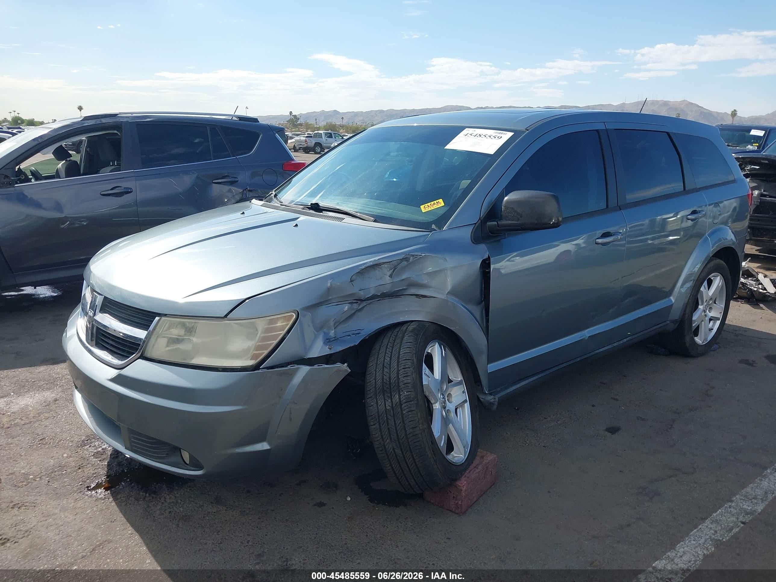 2009 Dodge Journey Sxt Gray vin: 3D4GG57V19T158102
