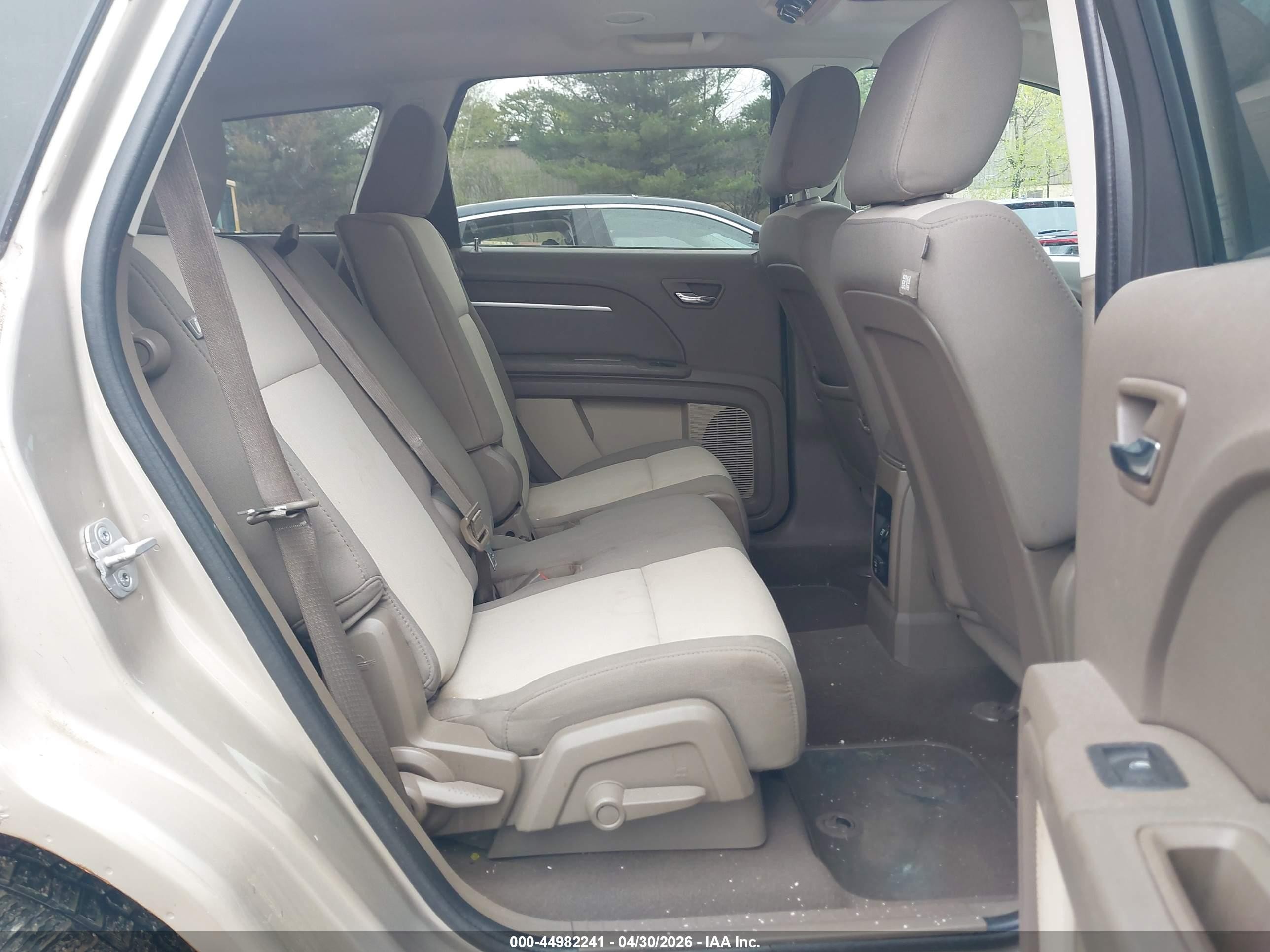 2009 Dodge Journey Sxt Beige vin: 3D4GG57V29T501712