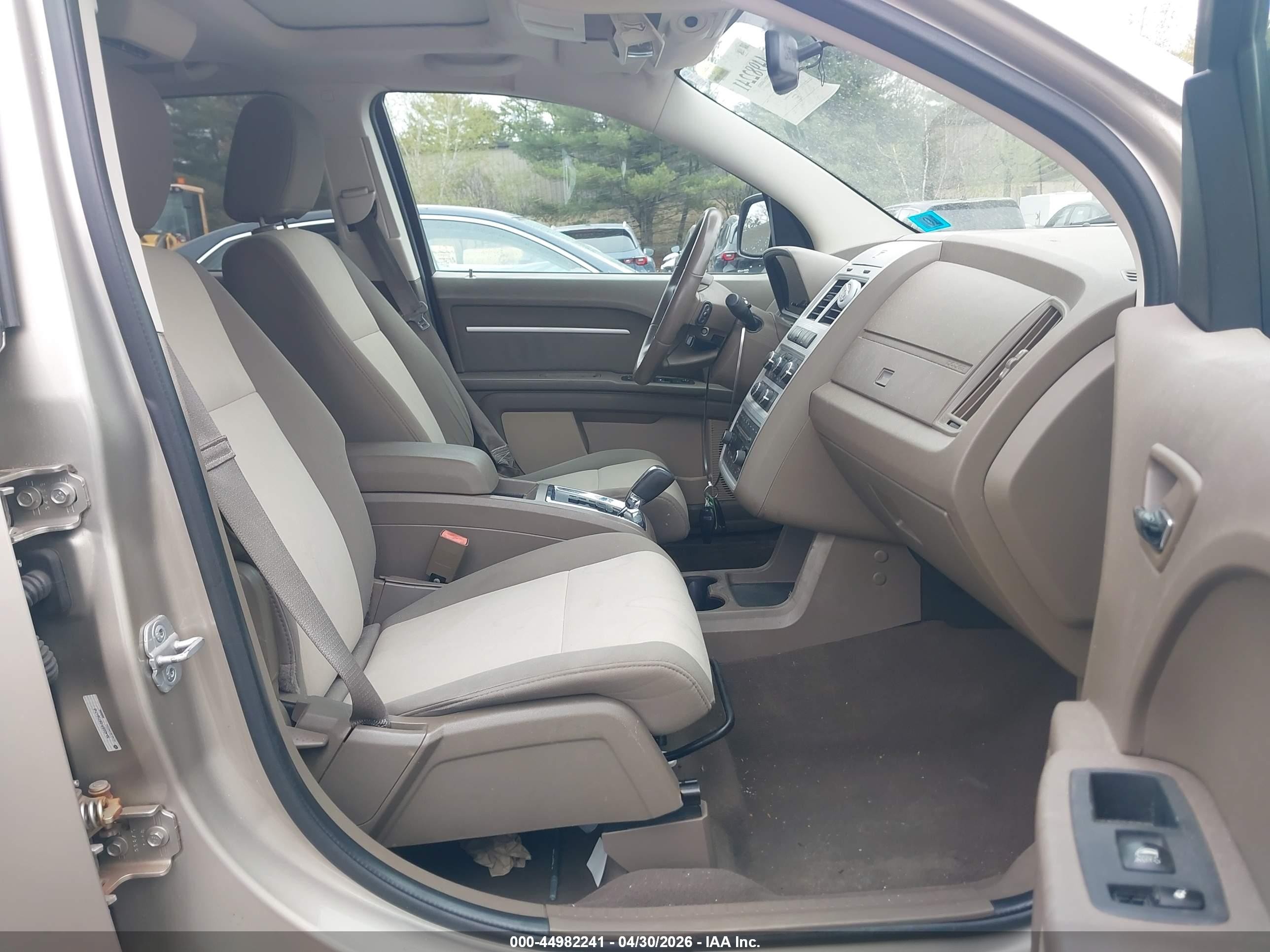 2009 Dodge Journey Sxt Beige vin: 3D4GG57V29T501712
