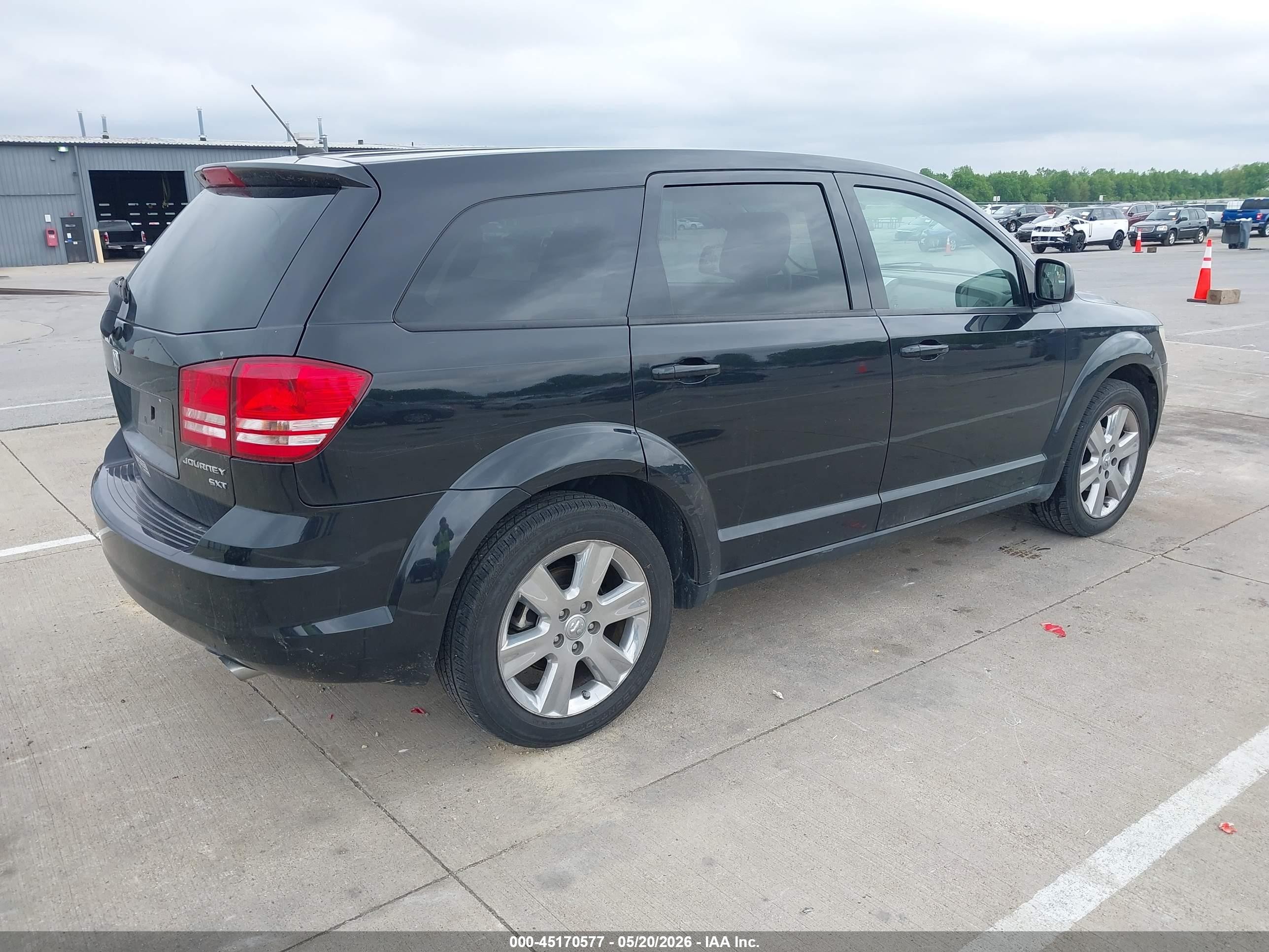 2009 Dodge Journey Sxt Black vin: 3D4GG57V29T501970