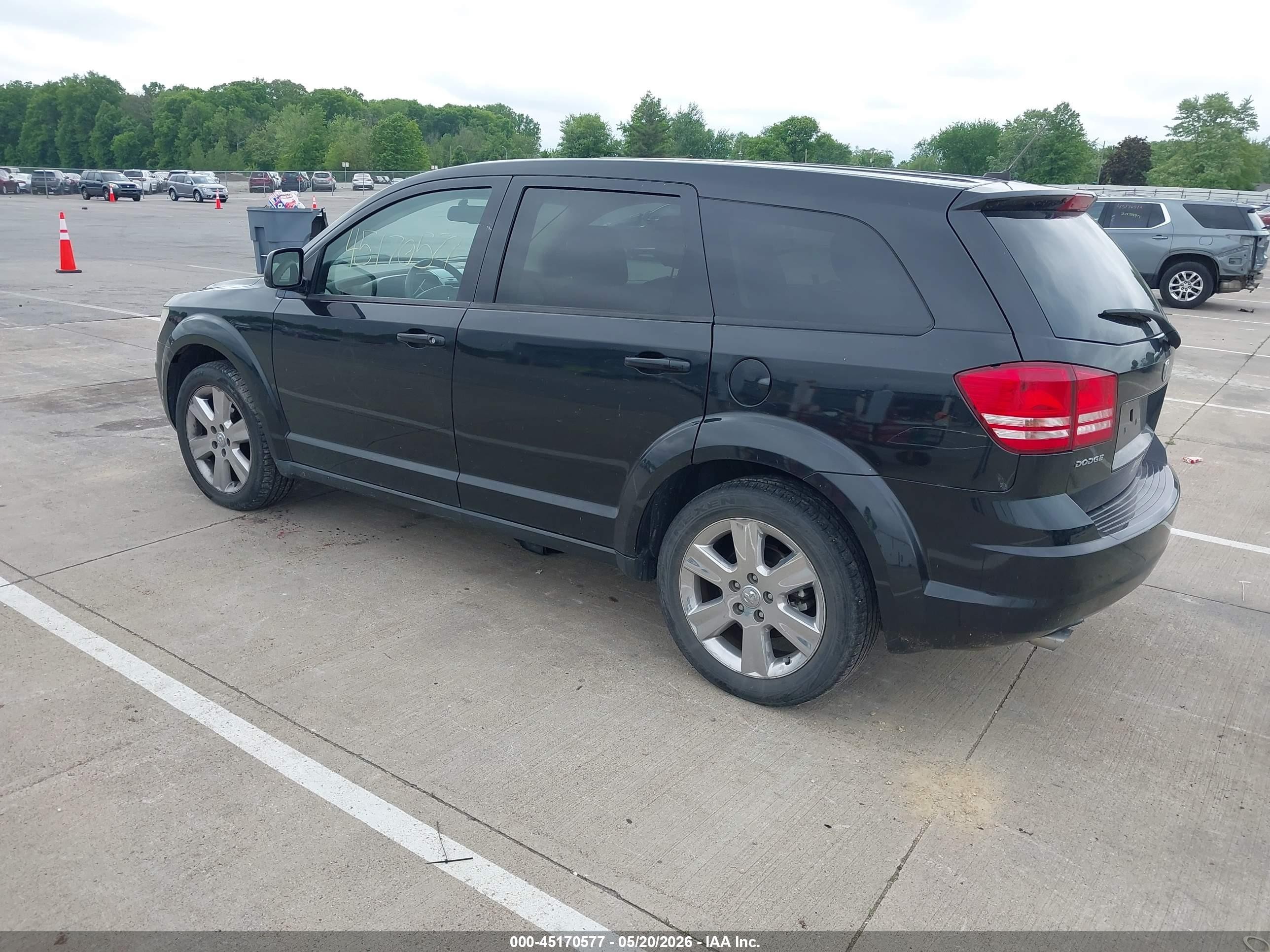 2009 Dodge Journey Sxt Black vin: 3D4GG57V29T501970