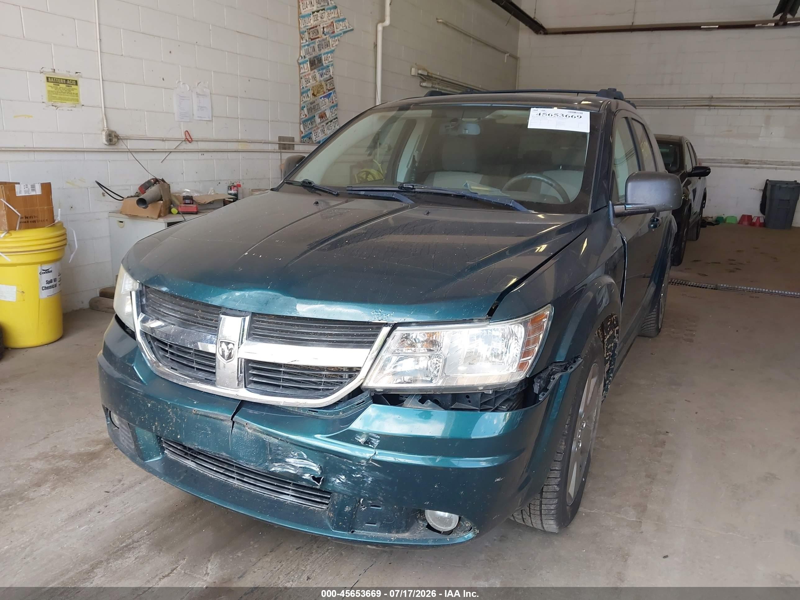 2009 Dodge Journey Sxt Серый vin: 3D4GG57V29T506800
