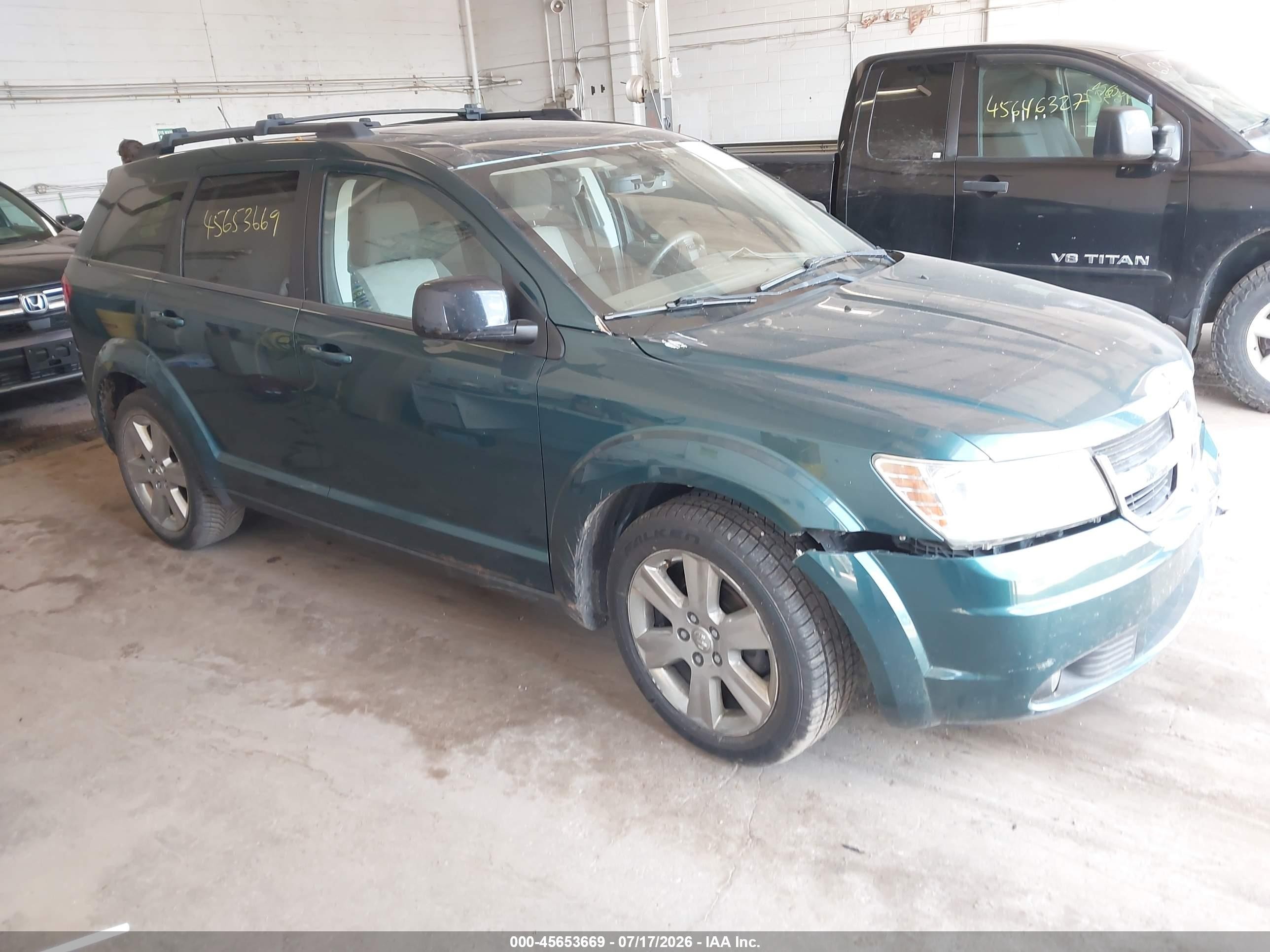 2009 Dodge Journey Sxt Серый vin: 3D4GG57V29T506800