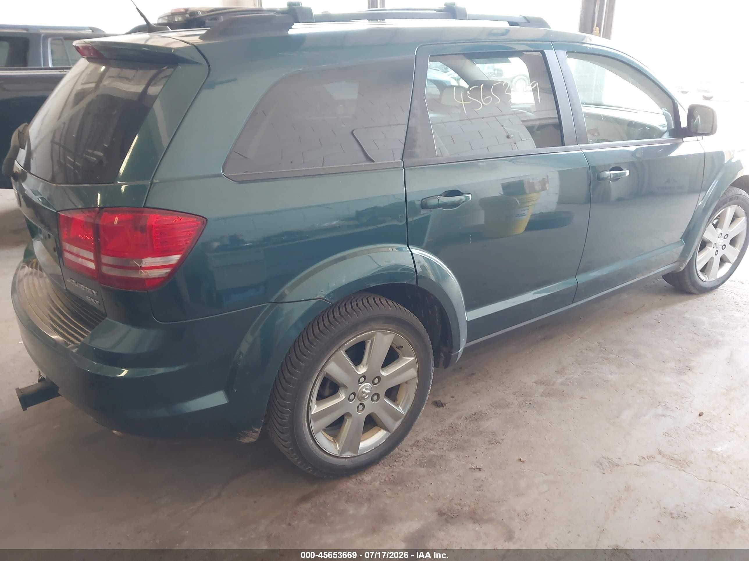 2009 Dodge Journey Sxt Серый vin: 3D4GG57V29T506800