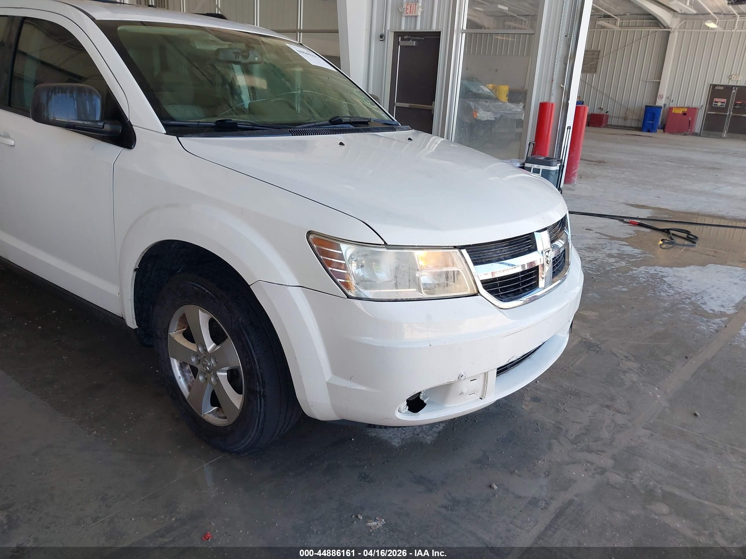 2009 Dodge Journey Sxt White vin: 3D4GG57V29T542390