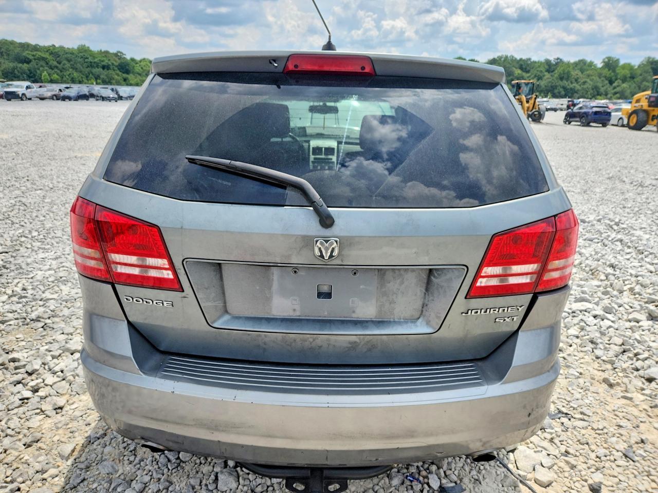 2009 Dodge Journey Sxt Silver vin: 3D4GG57V39T550272