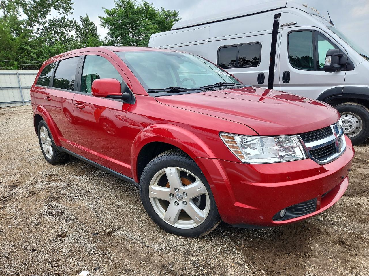 2009 Dodge Journey Sxt Красный vin: 3D4GG57V49T152214