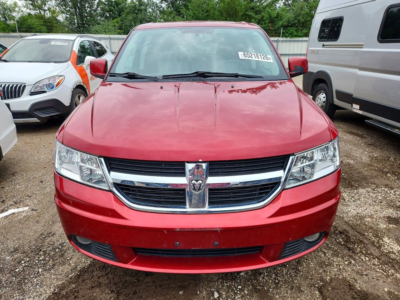2009 Dodge Journey Sxt Красный vin: 3D4GG57V49T152214