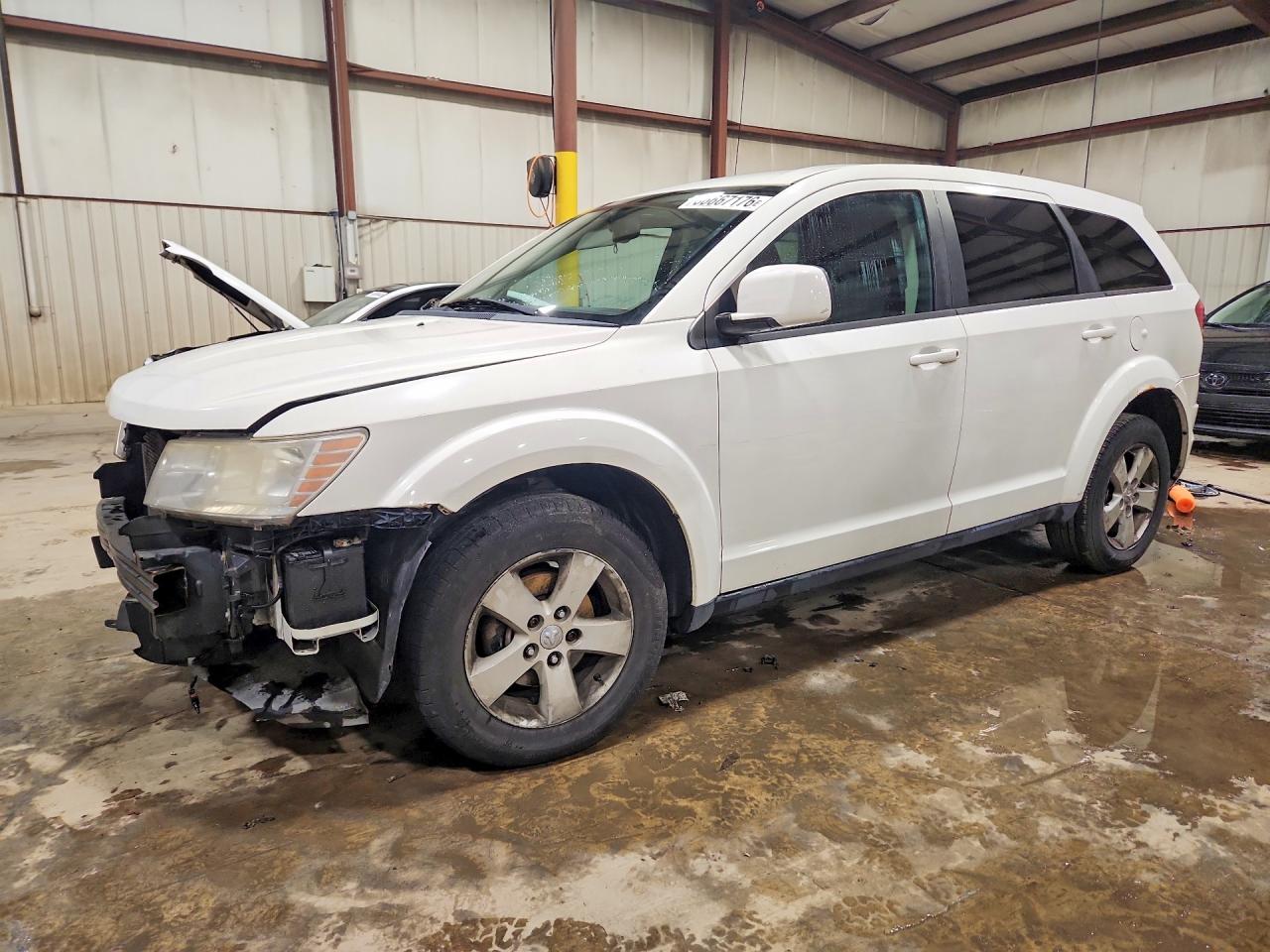 2009 Dodge Journey Sxt White vin: 3D4GG57V59T200447