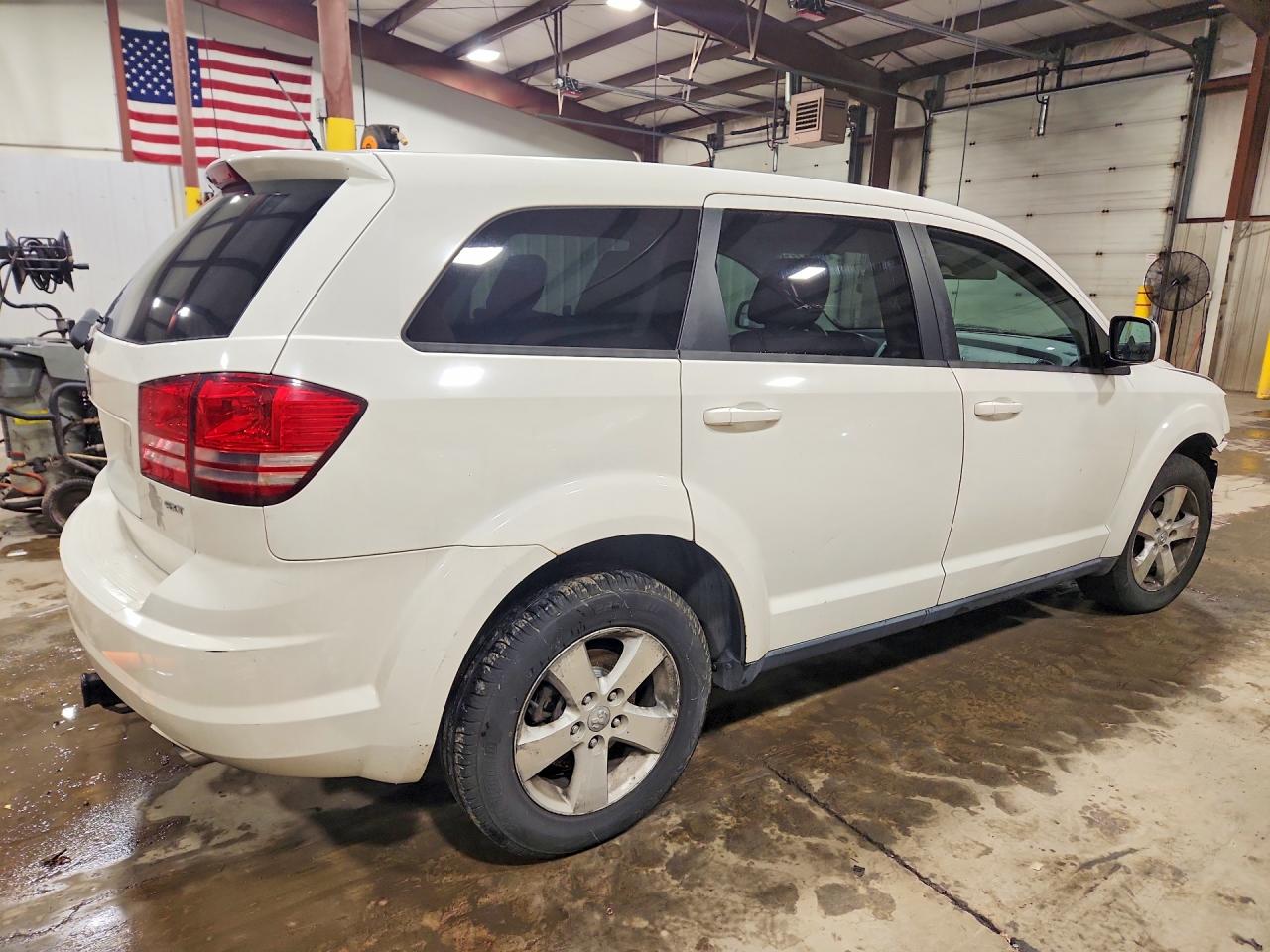 2009 Dodge Journey Sxt White vin: 3D4GG57V59T200447