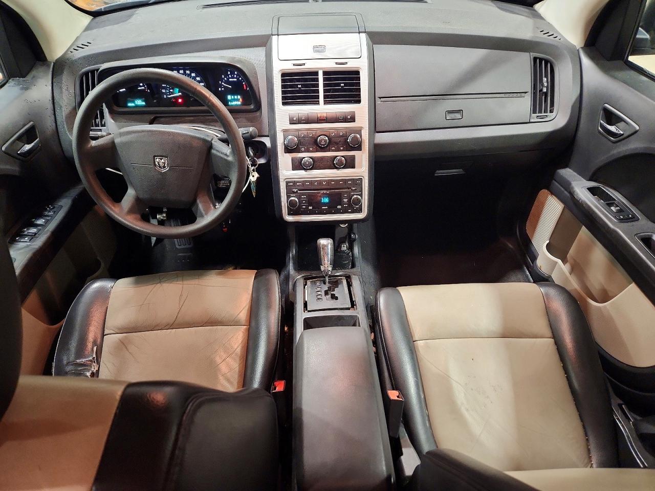 2009 Dodge Journey Sxt White vin: 3D4GG57V59T200447