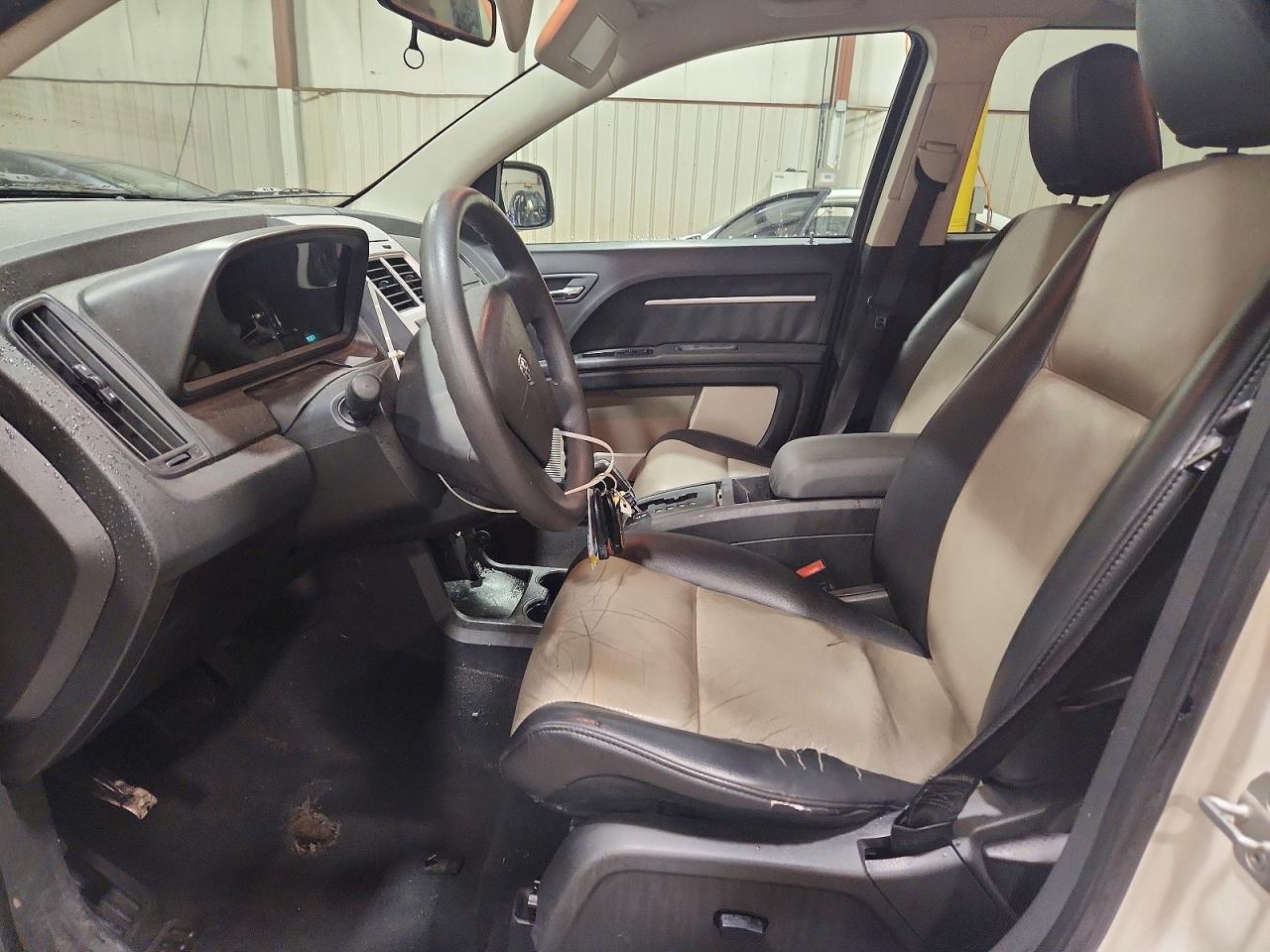 2009 Dodge Journey Sxt White vin: 3D4GG57V59T200447