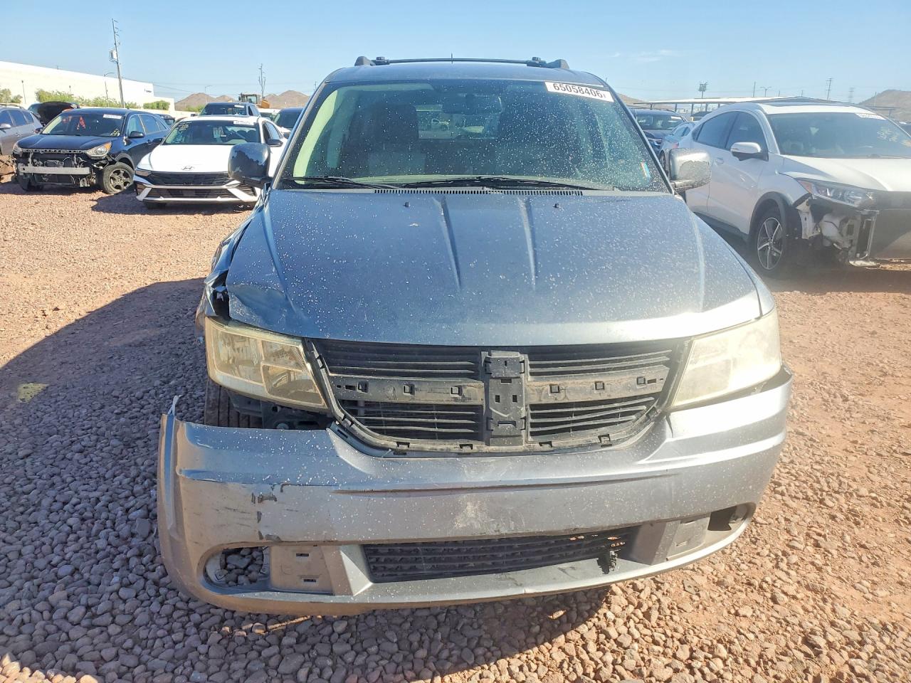 2009 Dodge Journey Sxt Gray vin: 3D4GG57V59T218995