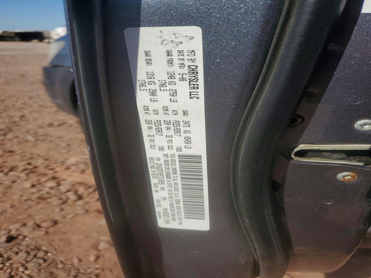 2009 Dodge Journey Sxt Gray vin: 3D4GG57V59T218995