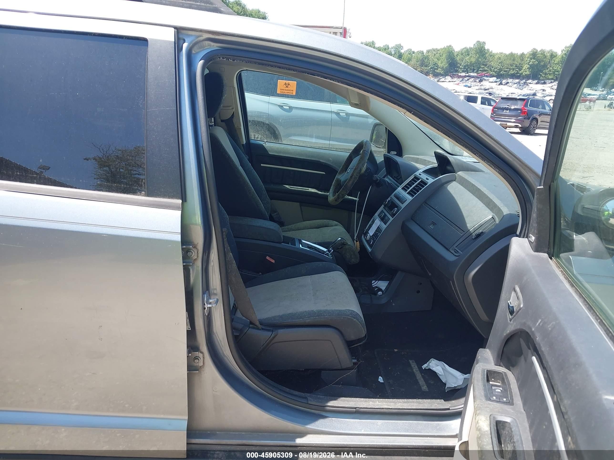 2009 Dodge Journey Sxt Gray vin: 3D4GG57V59T506659