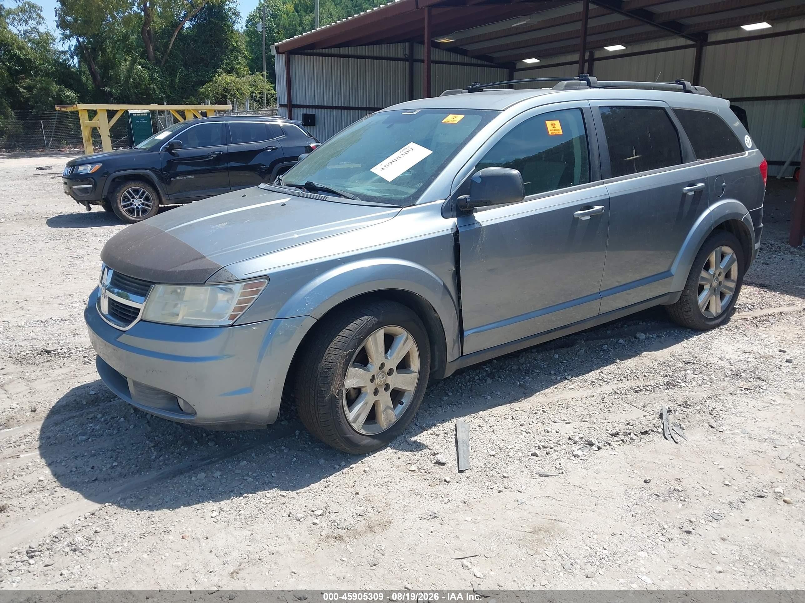 2009 Dodge Journey Sxt Gray vin: 3D4GG57V59T506659