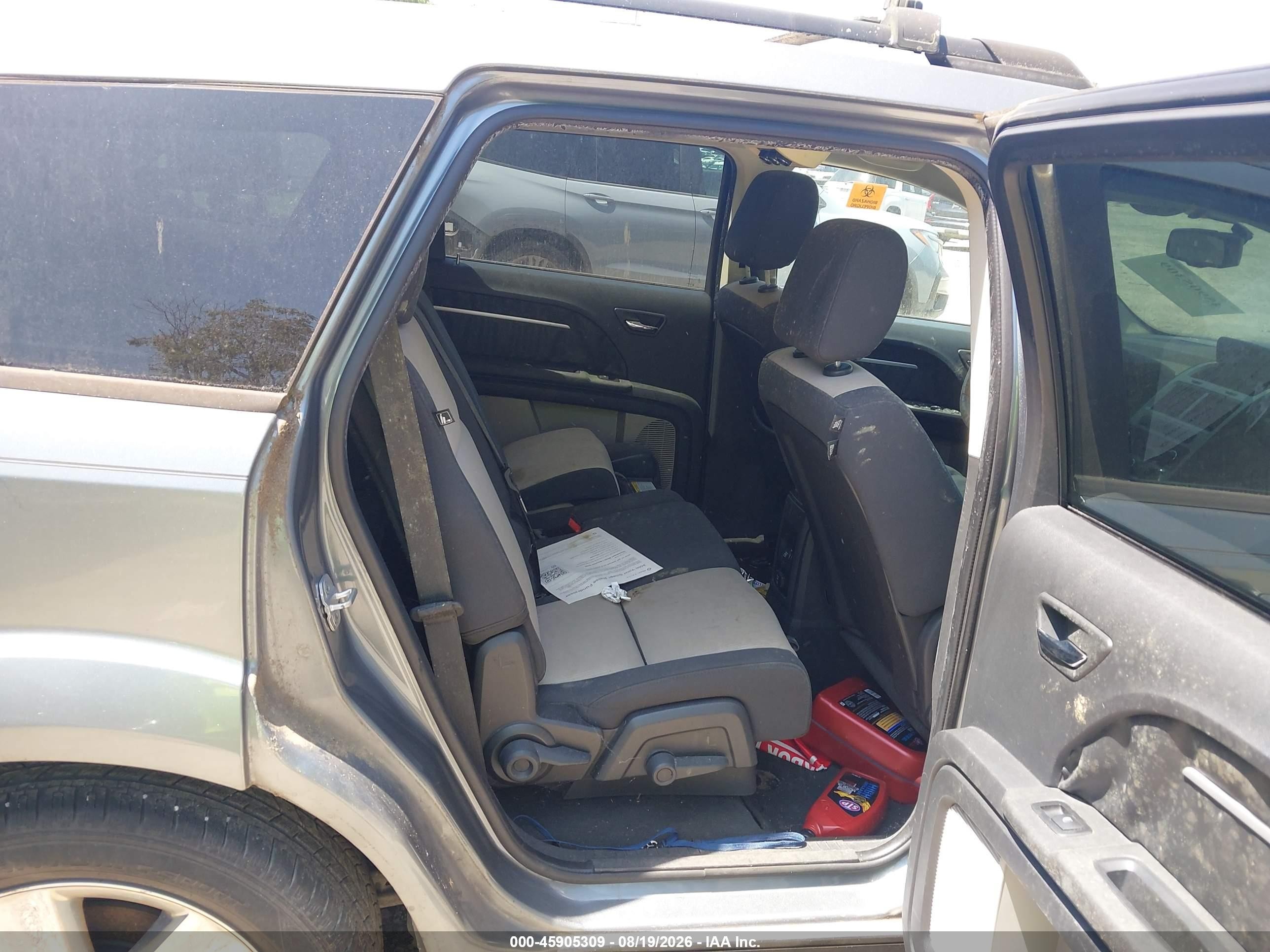 2009 Dodge Journey Sxt Gray vin: 3D4GG57V59T506659