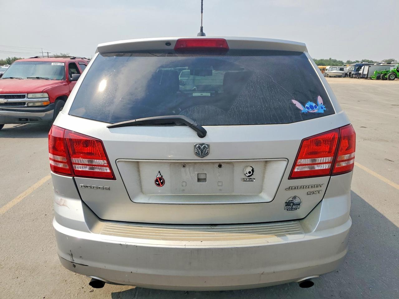 2009 Dodge Journey Sxt Silver vin: 3D4GG57V59T574458