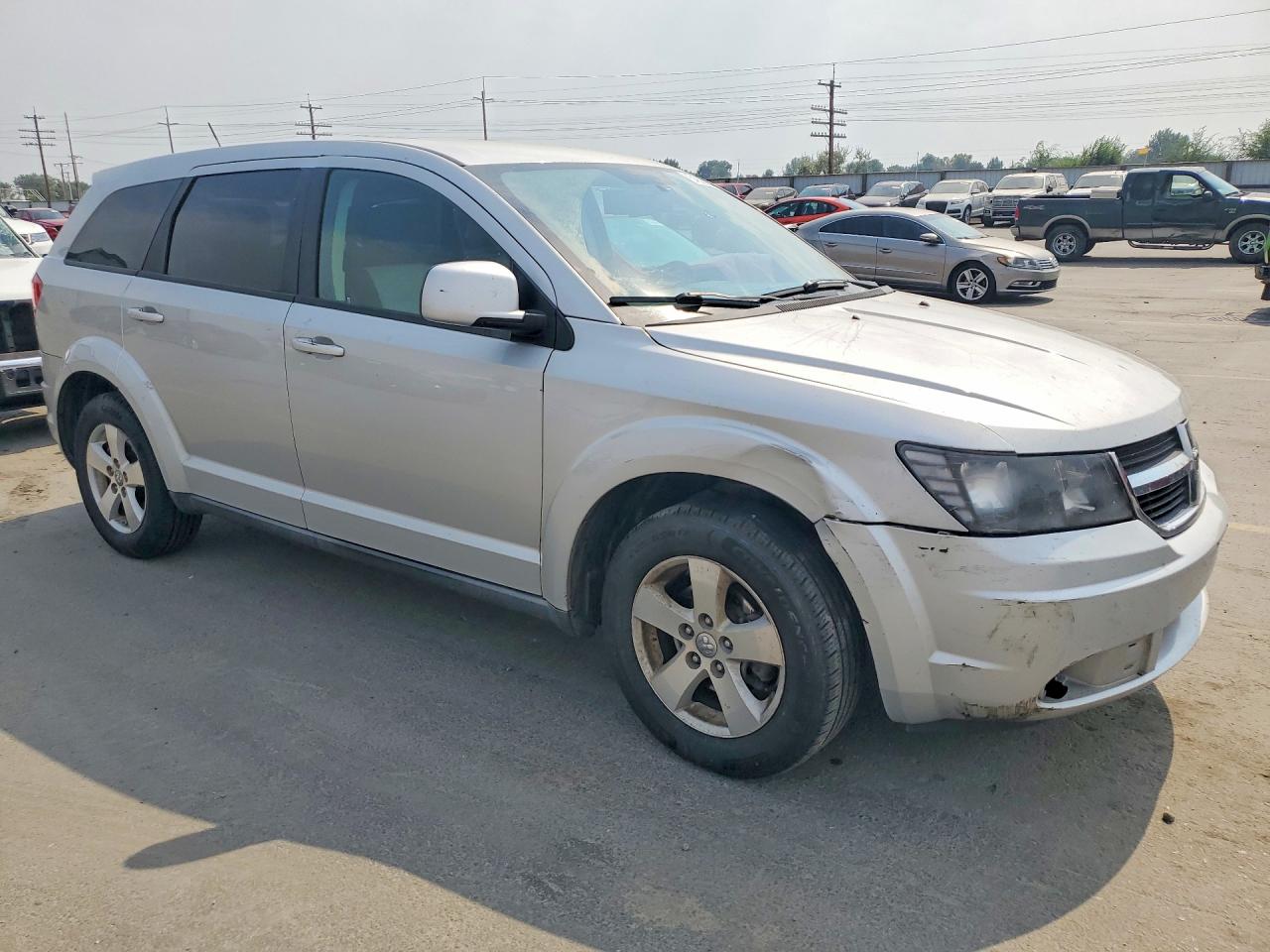 2009 Dodge Journey Sxt Silver vin: 3D4GG57V59T574458