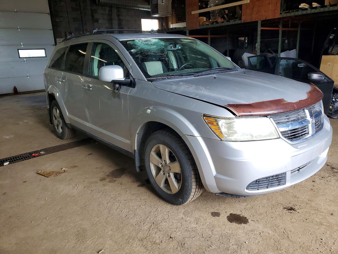 2009 Dodge Journey Silver vin: 3D4GG57V59T617633