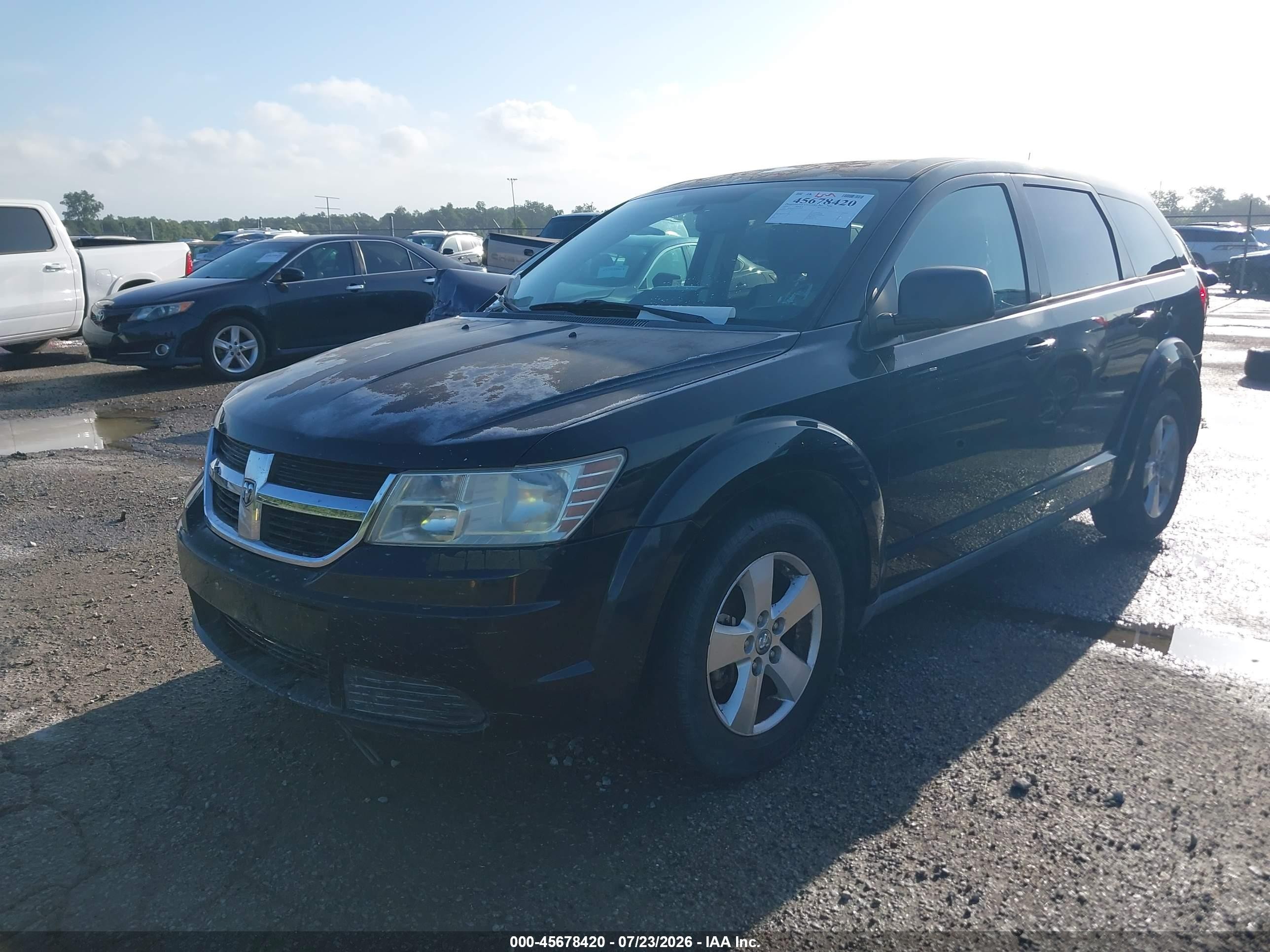 2009 Dodge Journey Sxt Black vin: 3D4GG57V69T138203