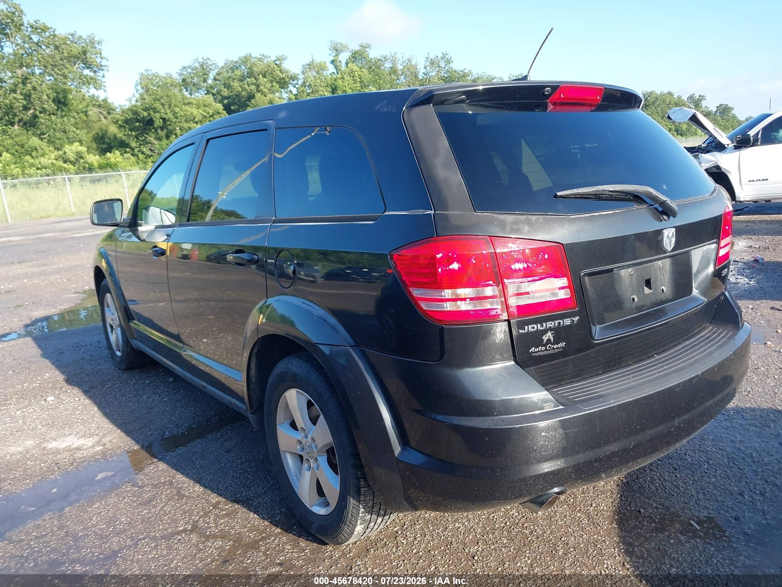 2009 Dodge Journey Sxt Black vin: 3D4GG57V69T138203