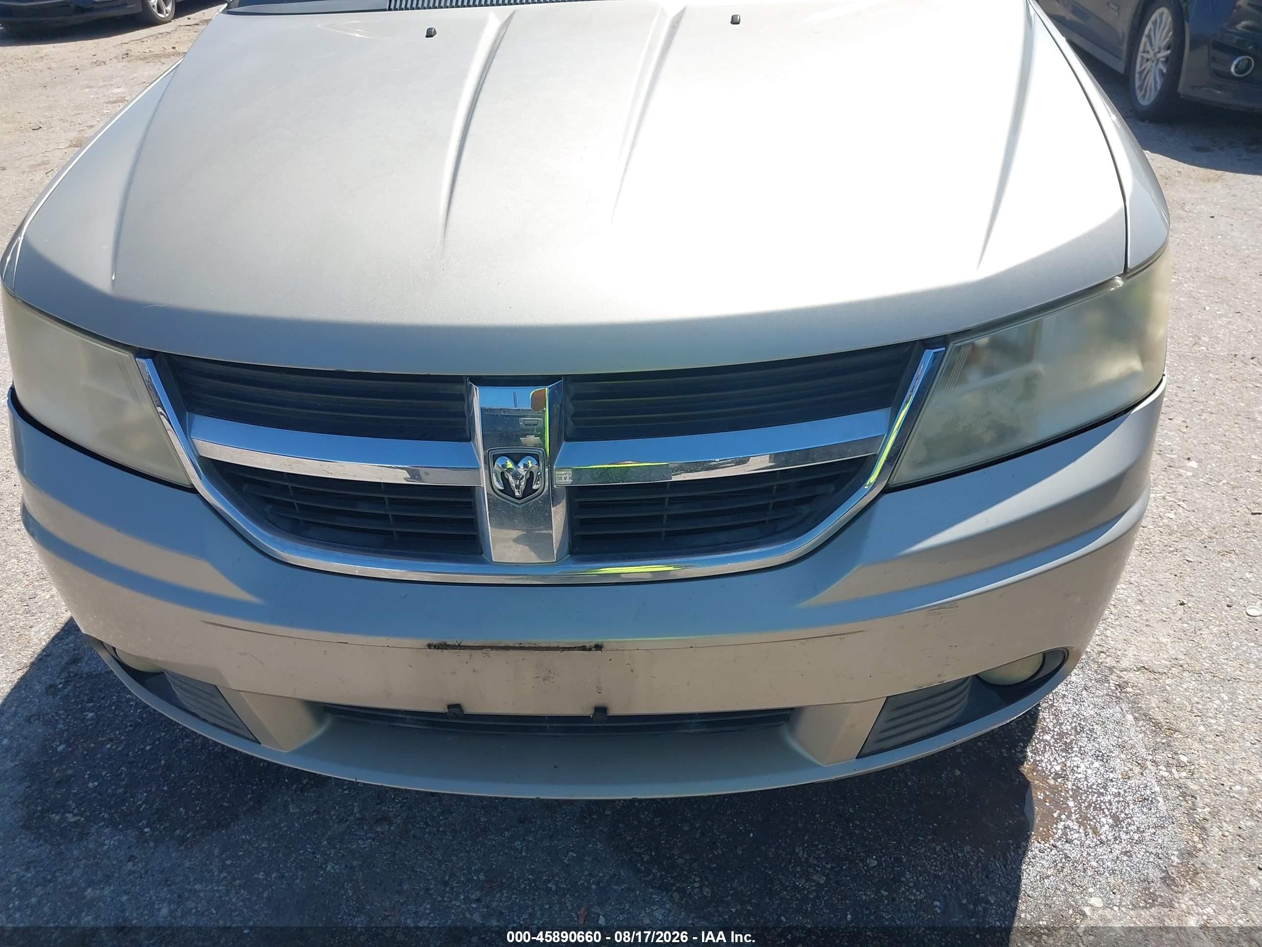 2009 Dodge Journey Sxt Beige vin: 3D4GG57V69T217791