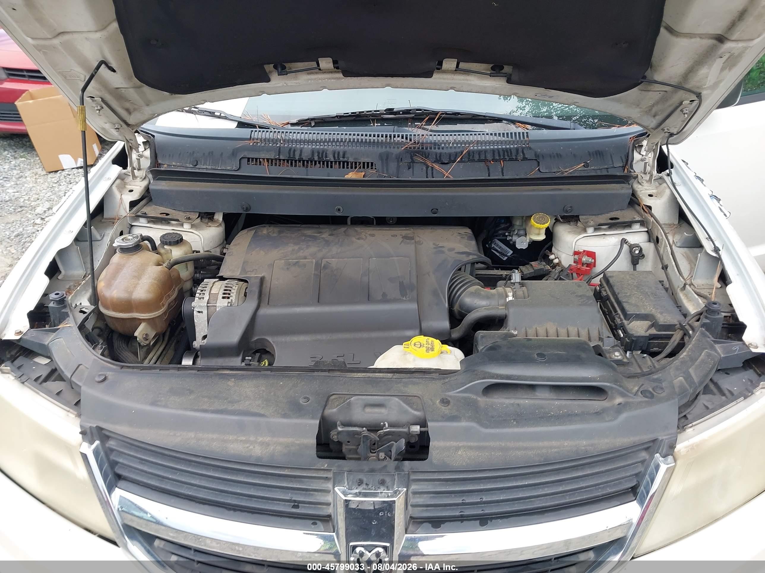 2009 Dodge Journey Sxt Белый vin: 3D4GG57V79T204919