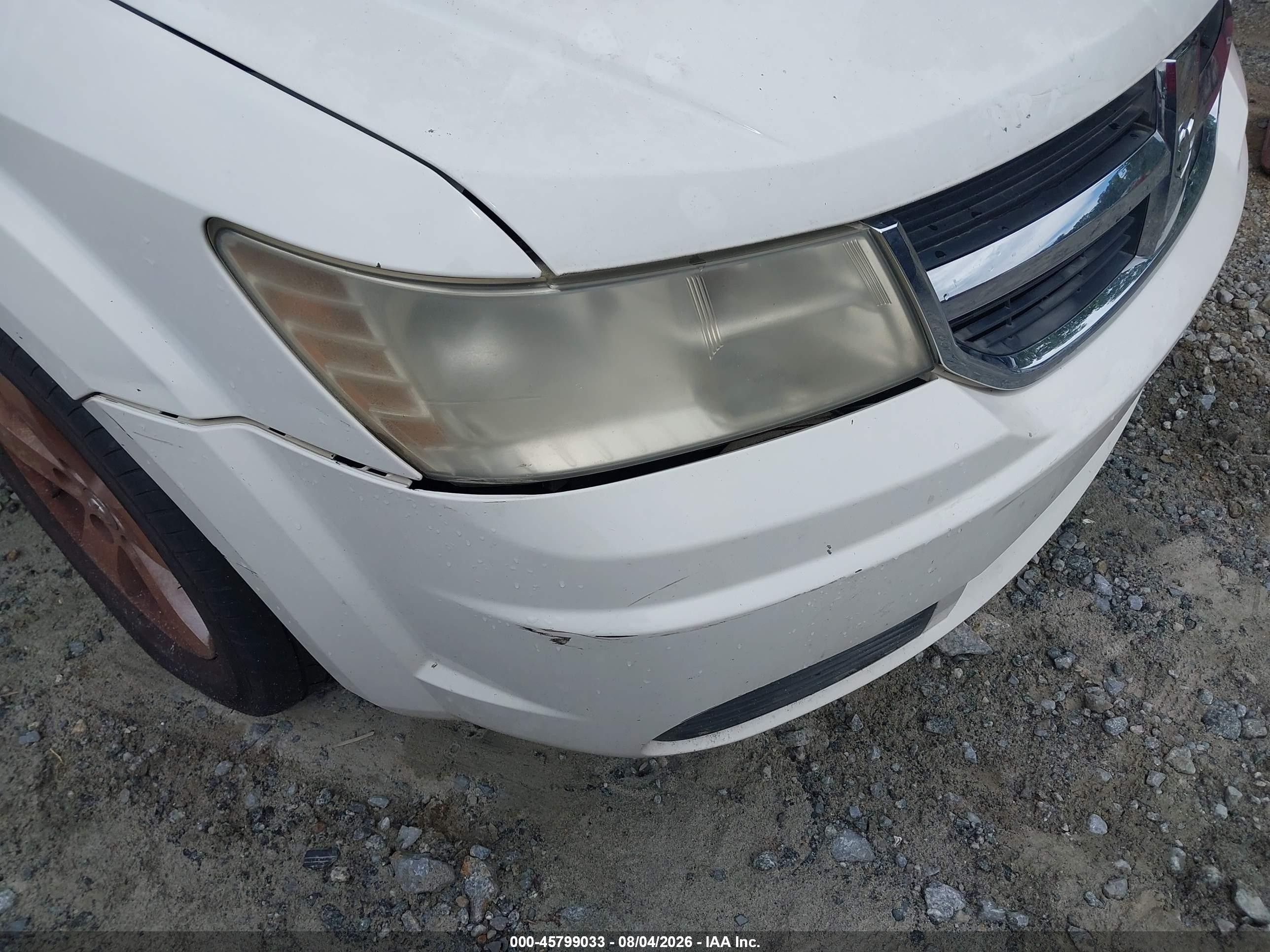 2009 Dodge Journey Sxt Белый vin: 3D4GG57V79T204919