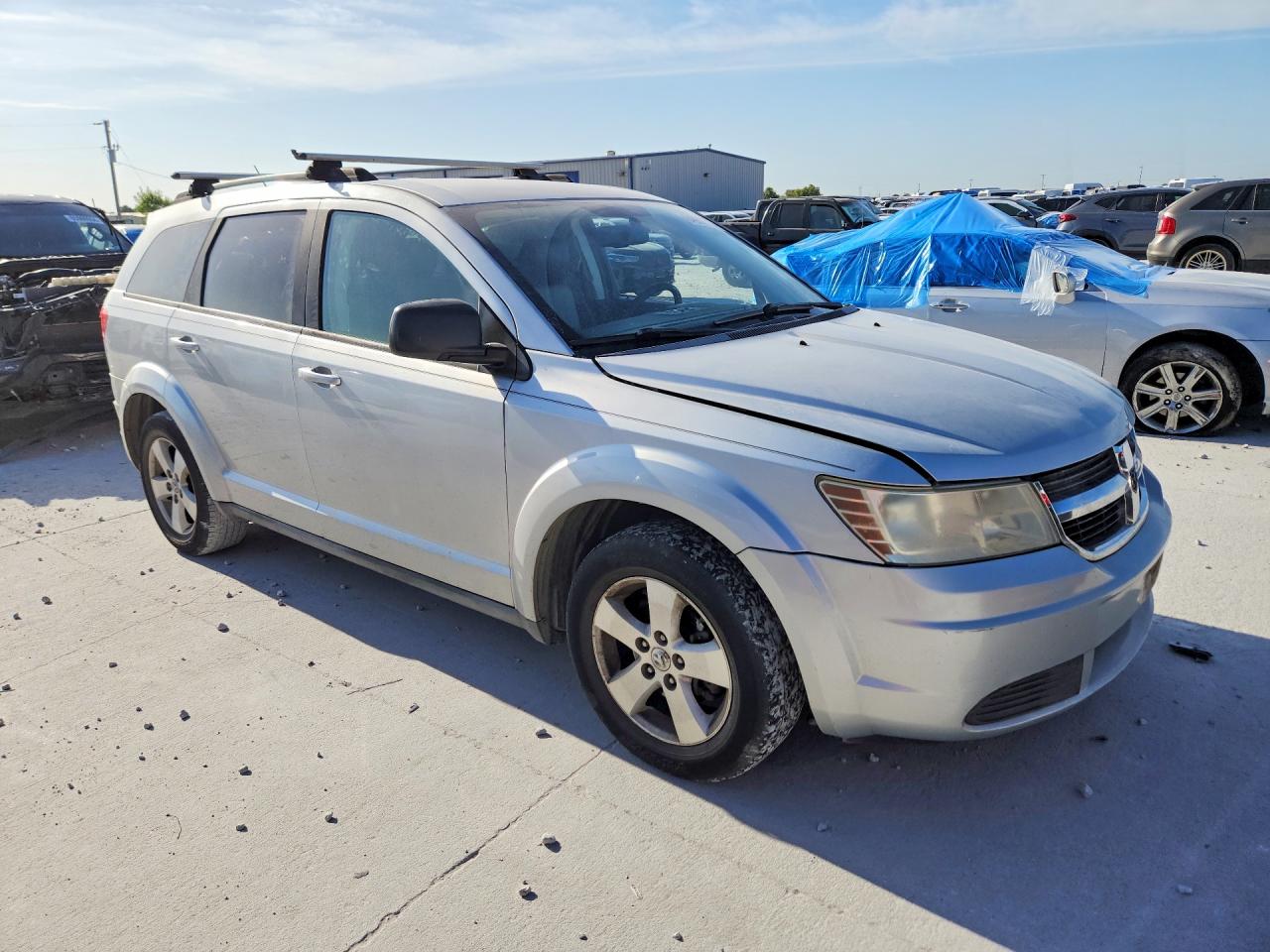 2009 Dodge Journey Sxt Silver vin: 3D4GG57V79T539002