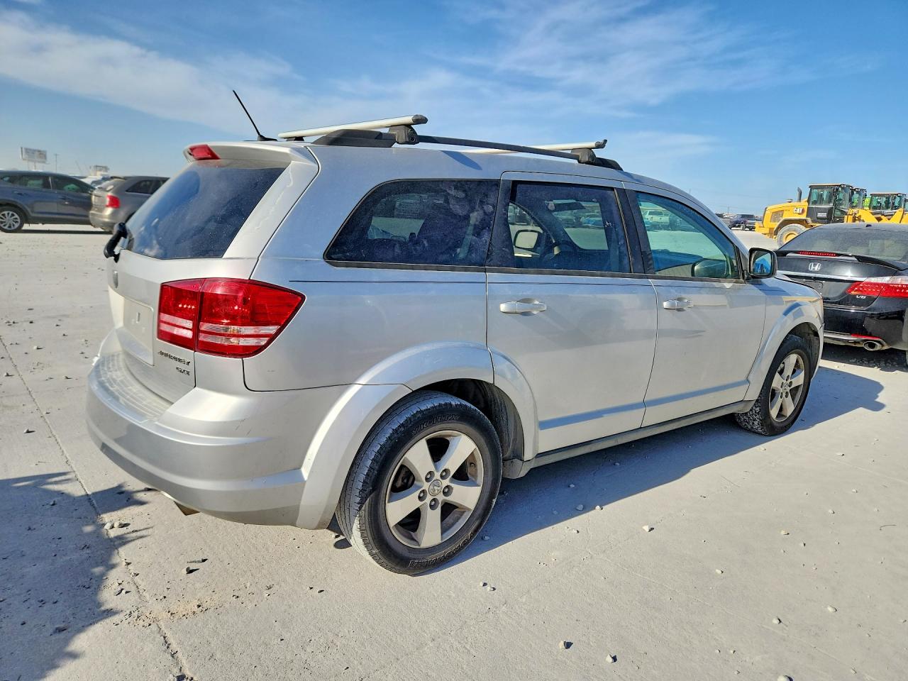 2009 Dodge Journey Sxt Silver vin: 3D4GG57V79T539002