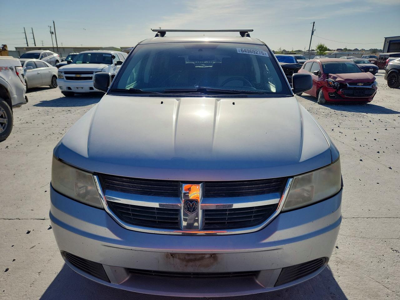 2009 Dodge Journey Sxt Silver vin: 3D4GG57V79T539002