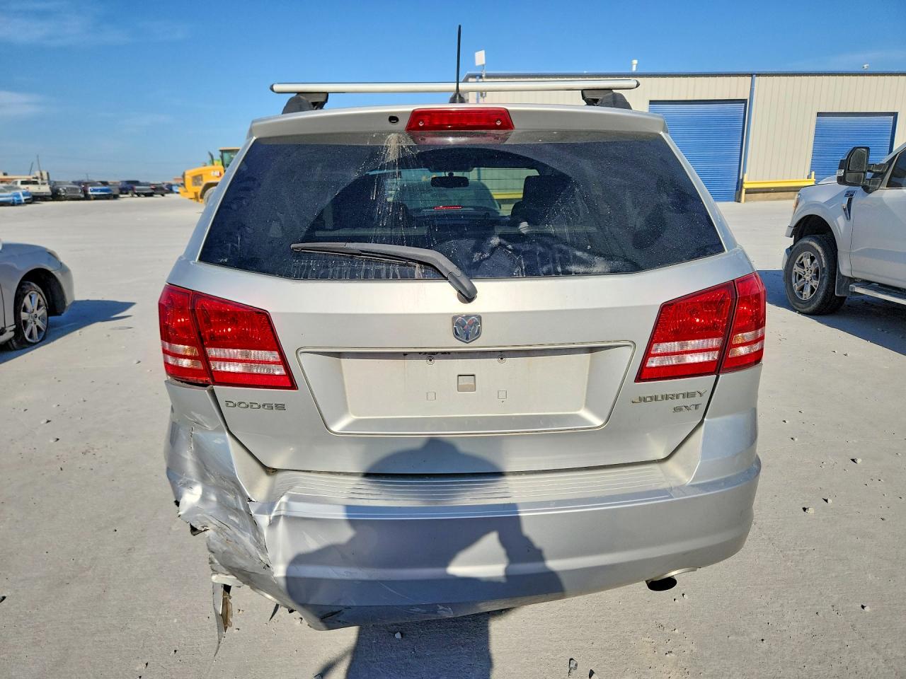 2009 Dodge Journey Sxt Silver vin: 3D4GG57V79T539002