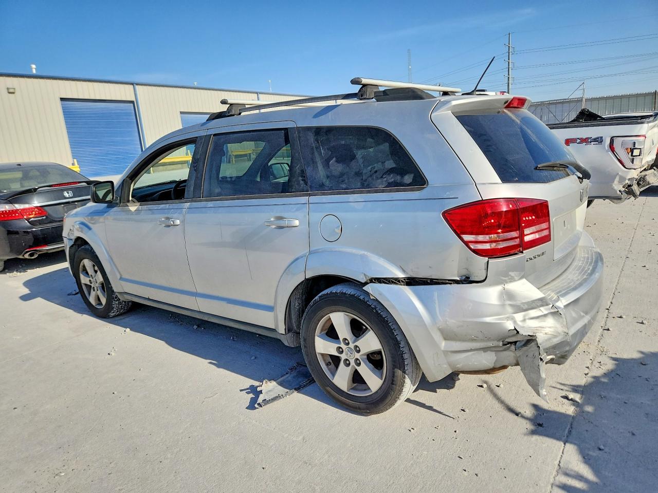 2009 Dodge Journey Sxt Silver vin: 3D4GG57V79T539002