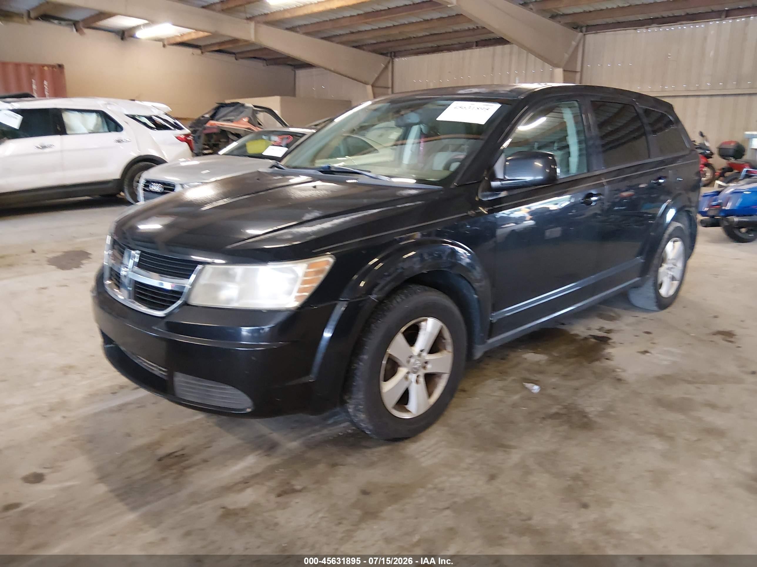 2009 Dodge Journey Sxt Черный vin: 3D4GG57V89T524542